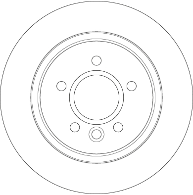 Bremsscheibe - DF6535 TRW