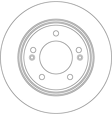 Bremsscheibe - DF6627 TRW
