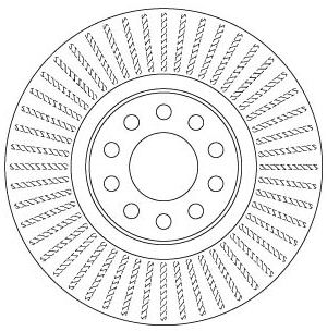 Discofreno - DF6742S TRW
