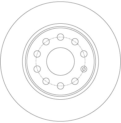 Brake Disc - DF7911 TRW