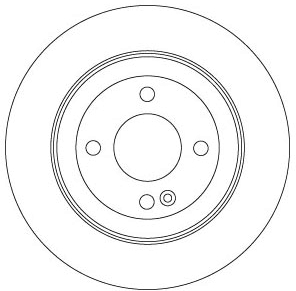 Bremsscheibe - DF7928 TRW