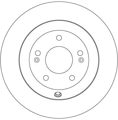 Brake Disc - DF7996 TRW