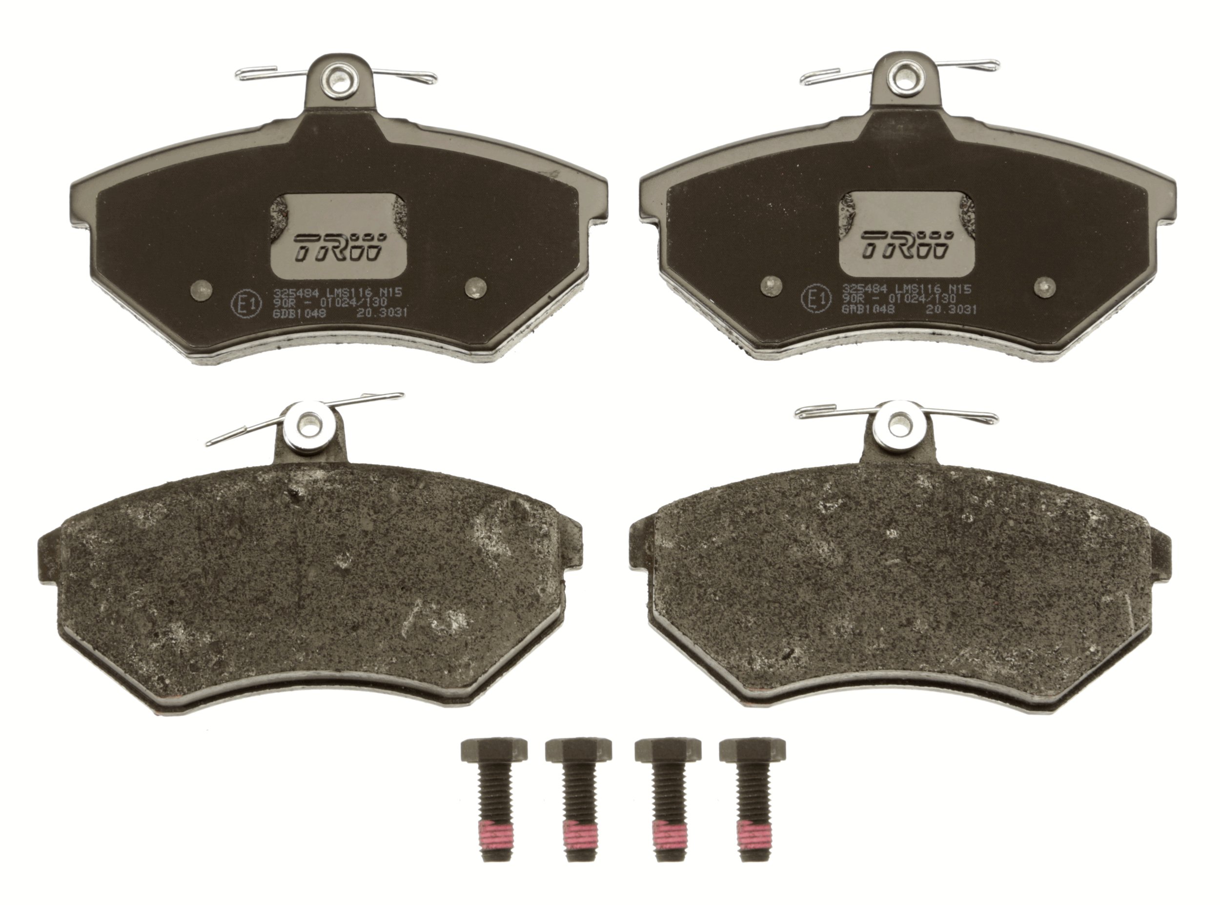 Brake Pad Set, disc brake - GDB1048 TRW