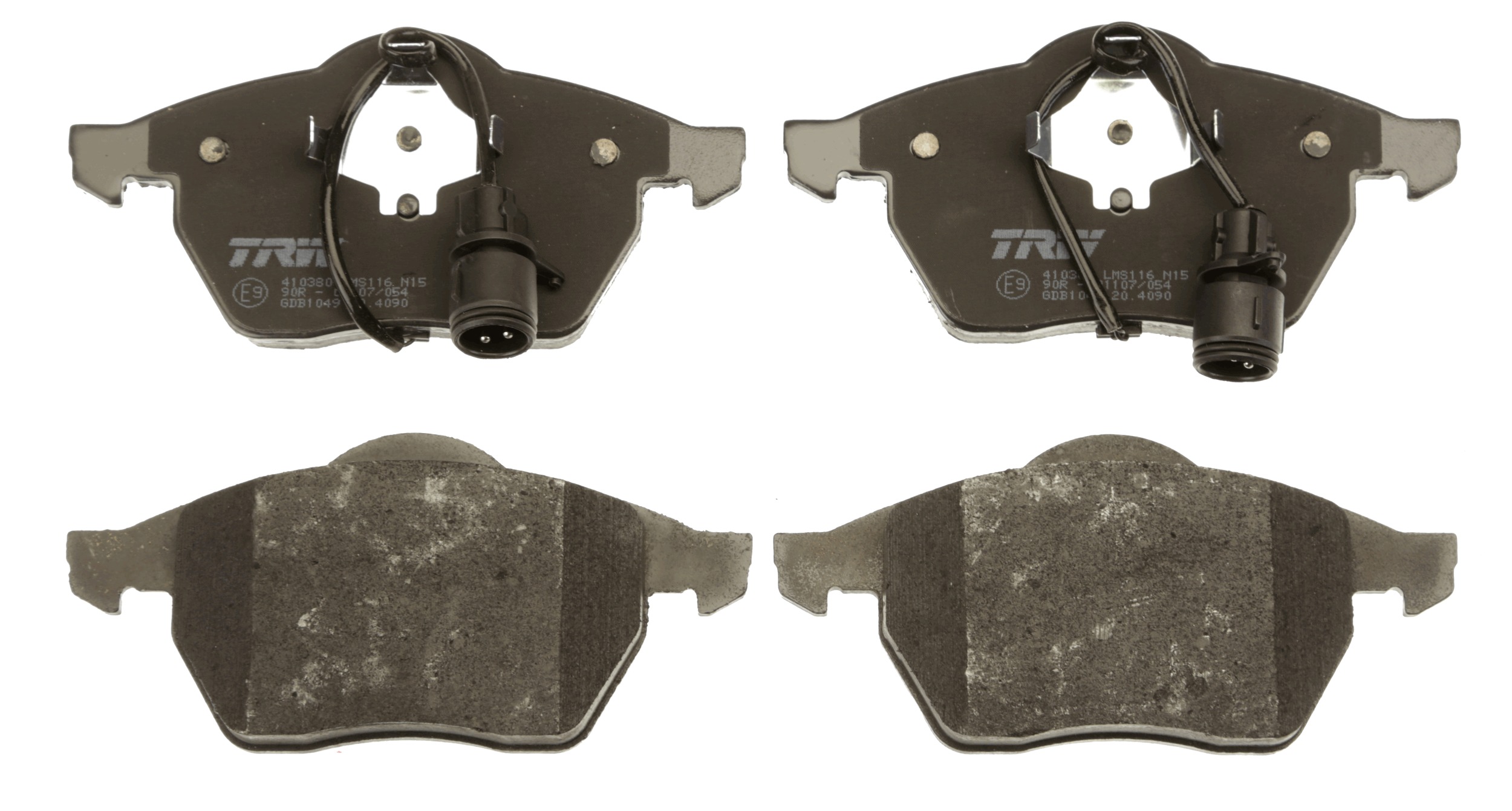 Brake Pad Set, disc brake - GDB1049 TRW