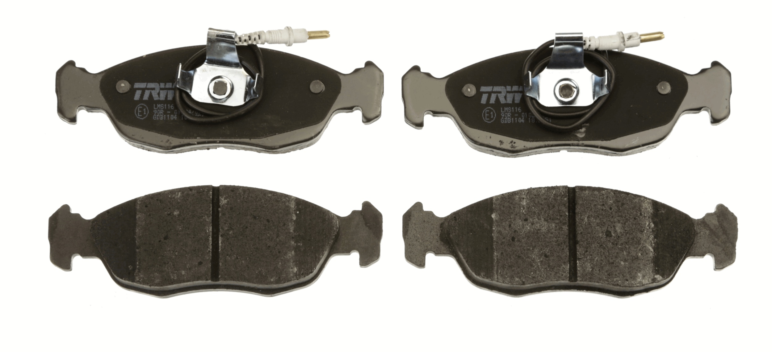 Brake Pad Set, disc brake - GDB1104 TRW