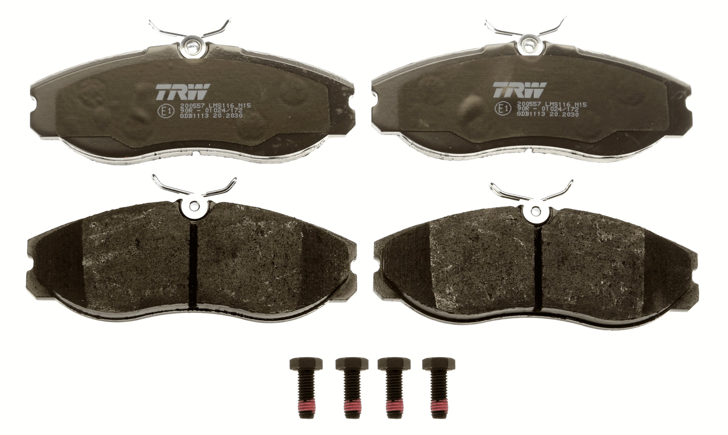 Brake Pad Set, disc brake - GDB1113 TRW