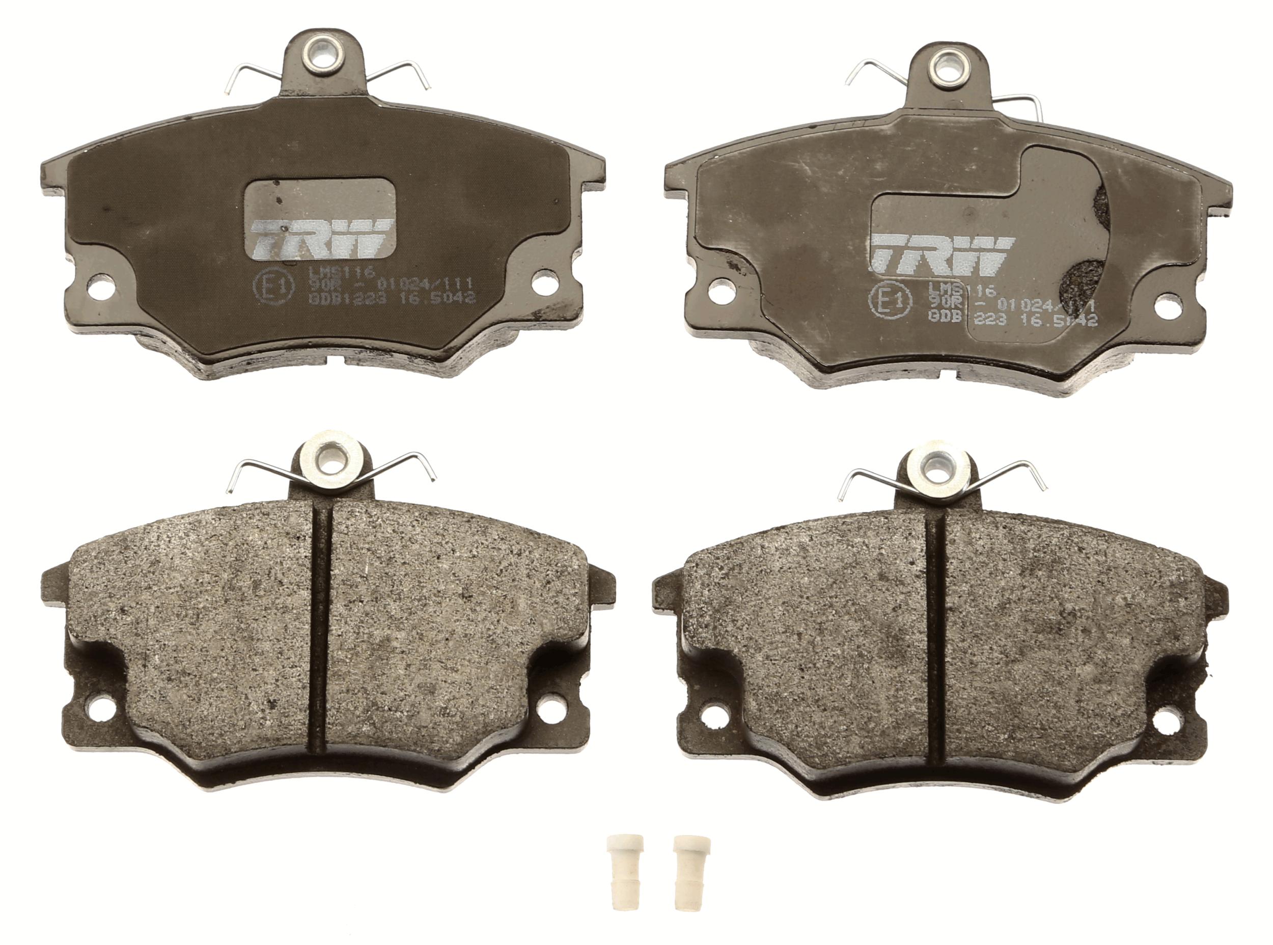 Brake Pad Set, disc brake - GDB1223 TRW