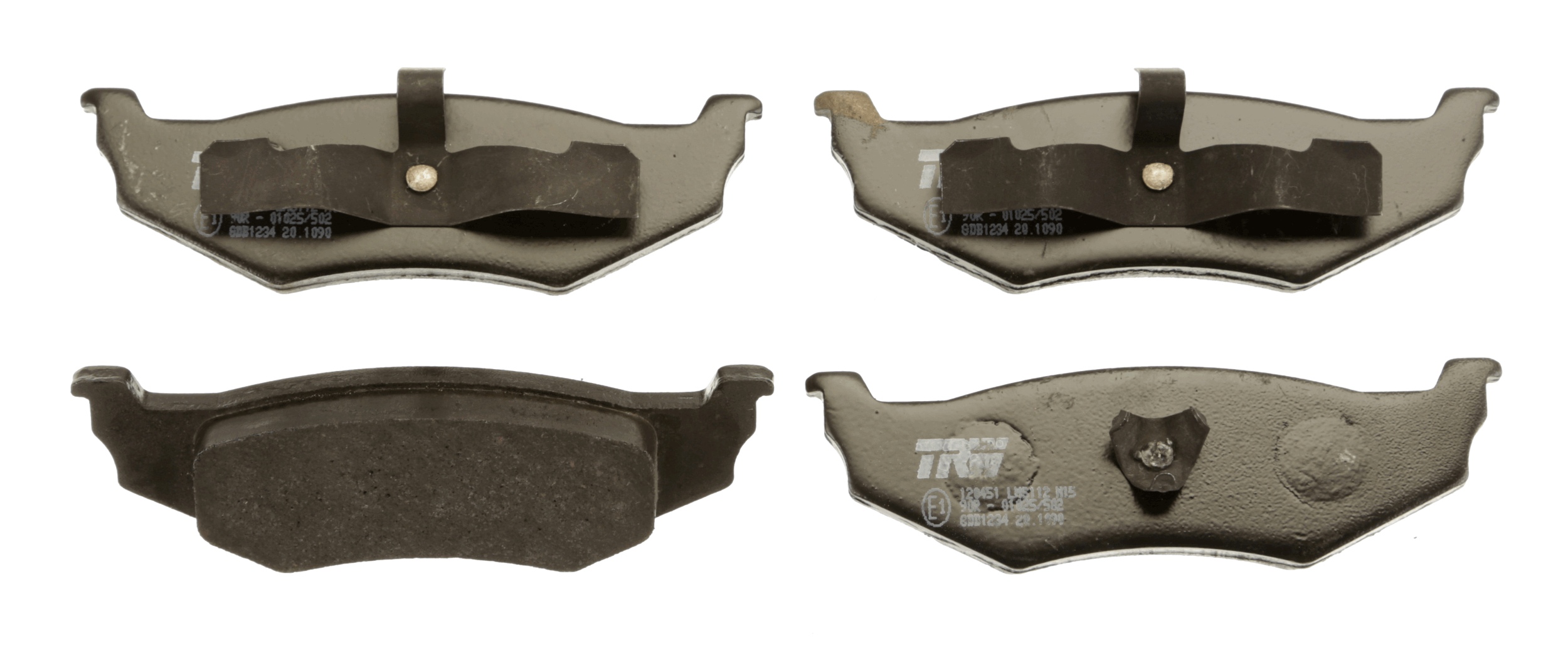 Brake Pad Set, disc brake - GDB1234 TRW