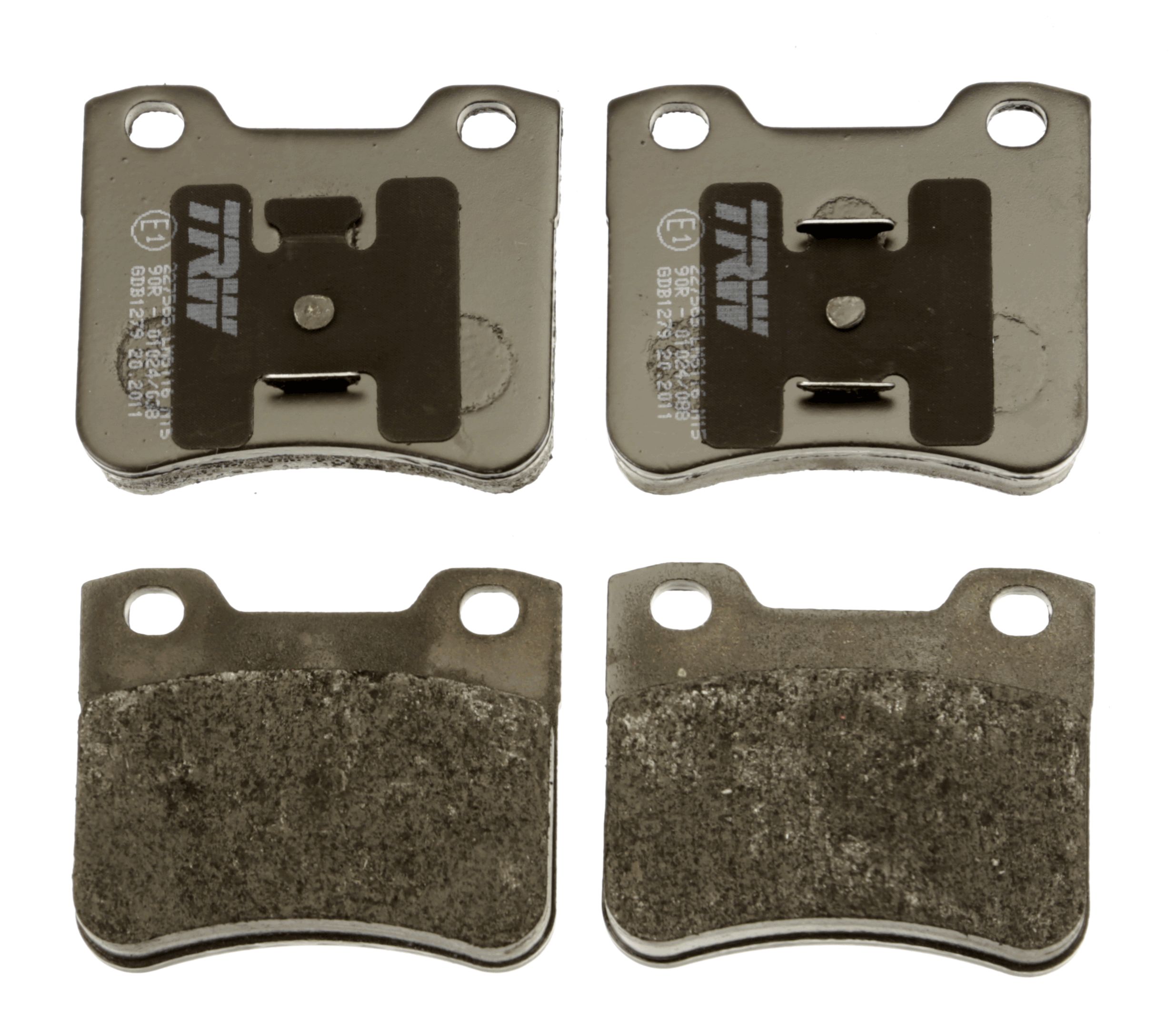 Kit pastiglie freno, Freno a disco - GDB1279 TRW