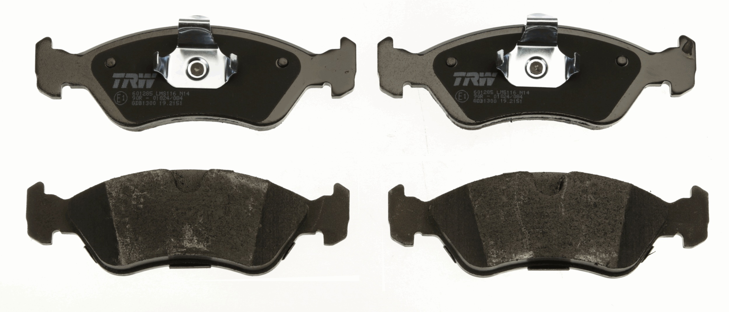 Kit pastiglie freno, Freno a disco - GDB1300 TRW