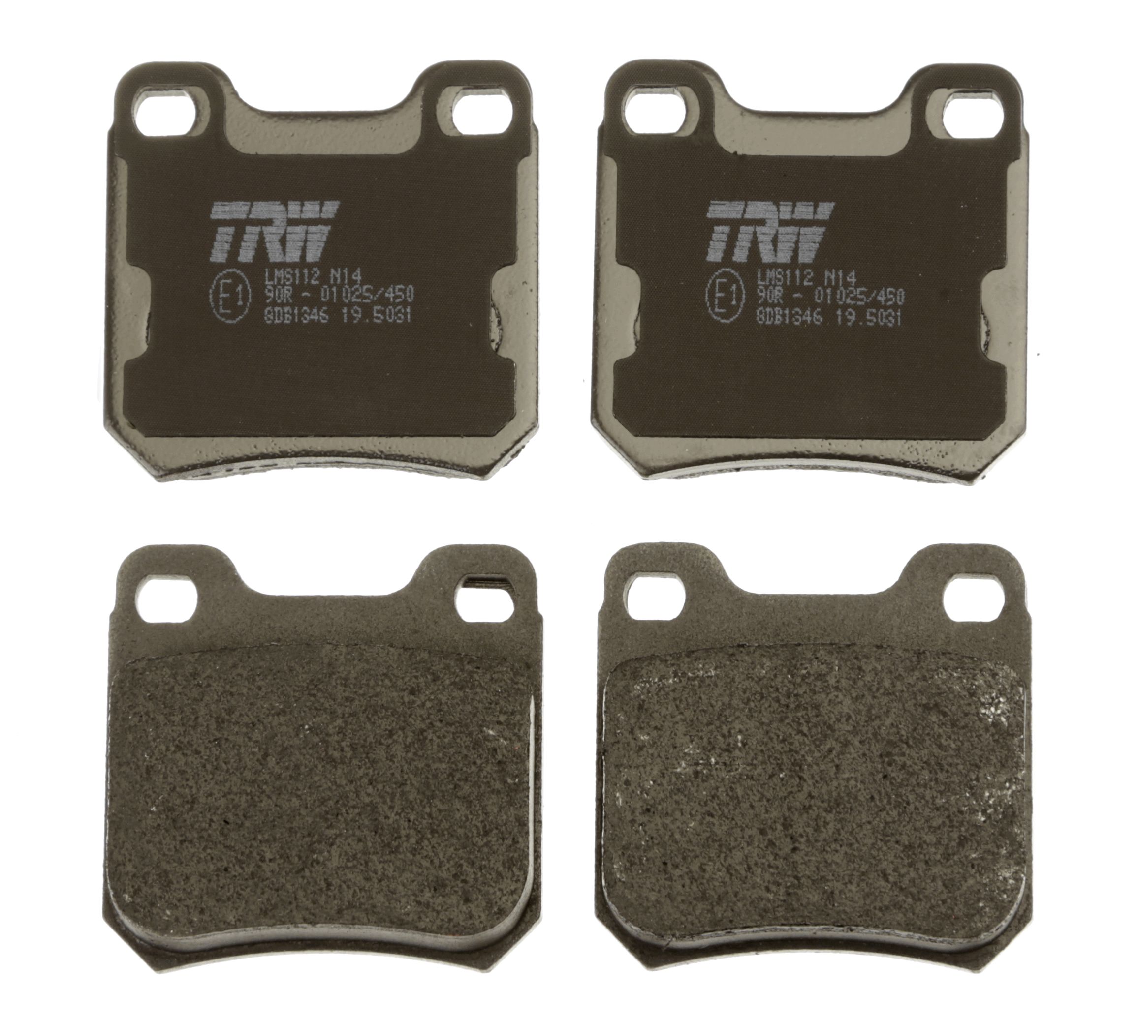 Brake Pad Set, disc brake - GDB1346 TRW