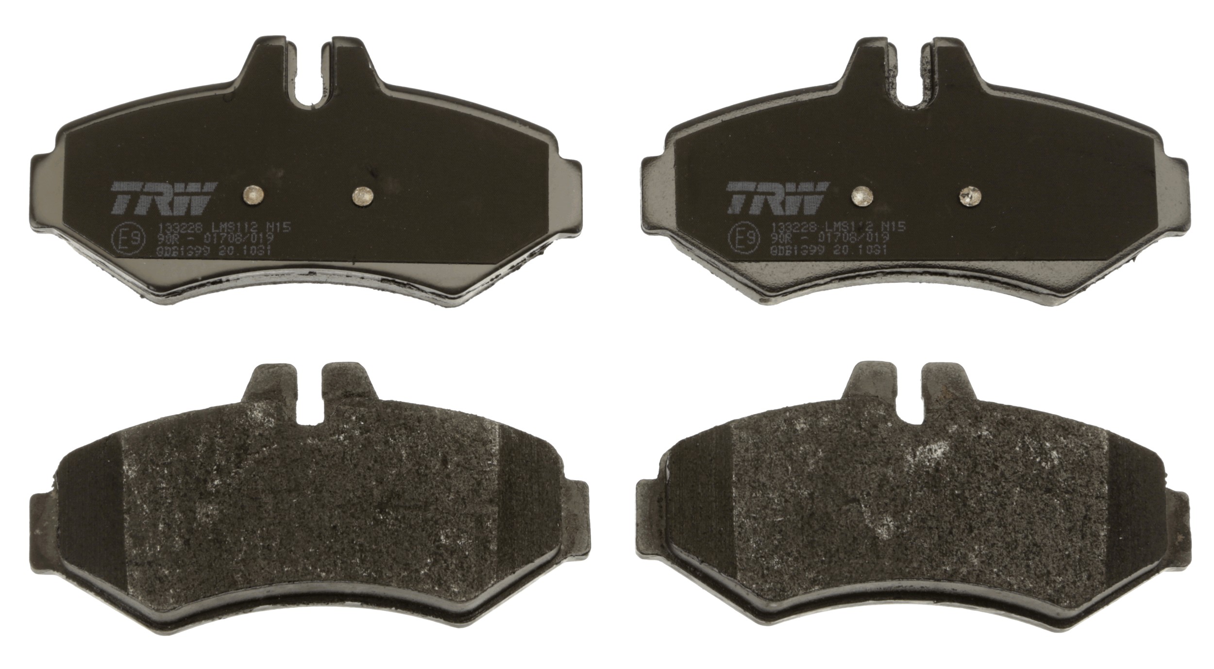 Brake Pad Set, disc brake - GDB1399 TRW