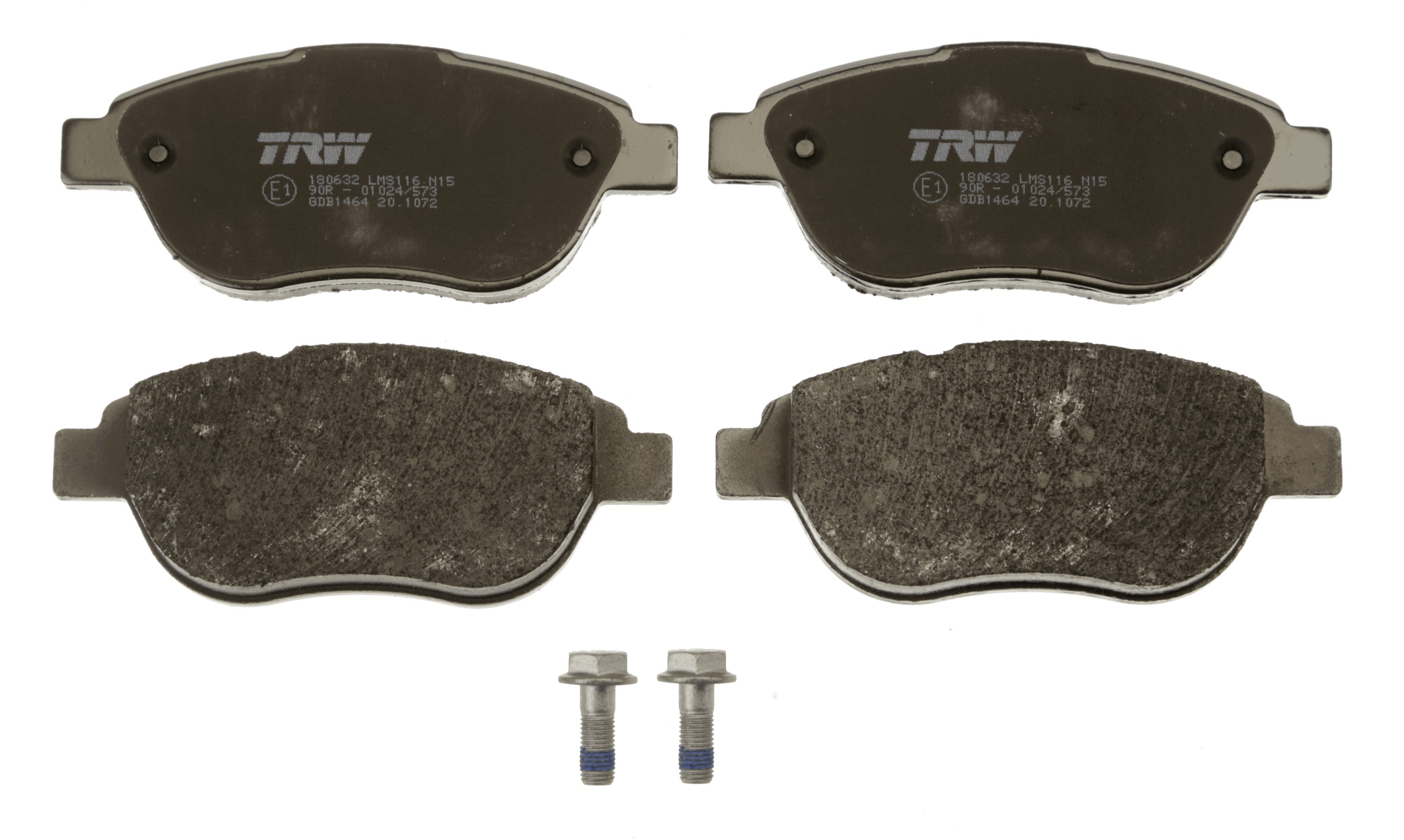 Brake Pad Set, disc brake - GDB1464 TRW
