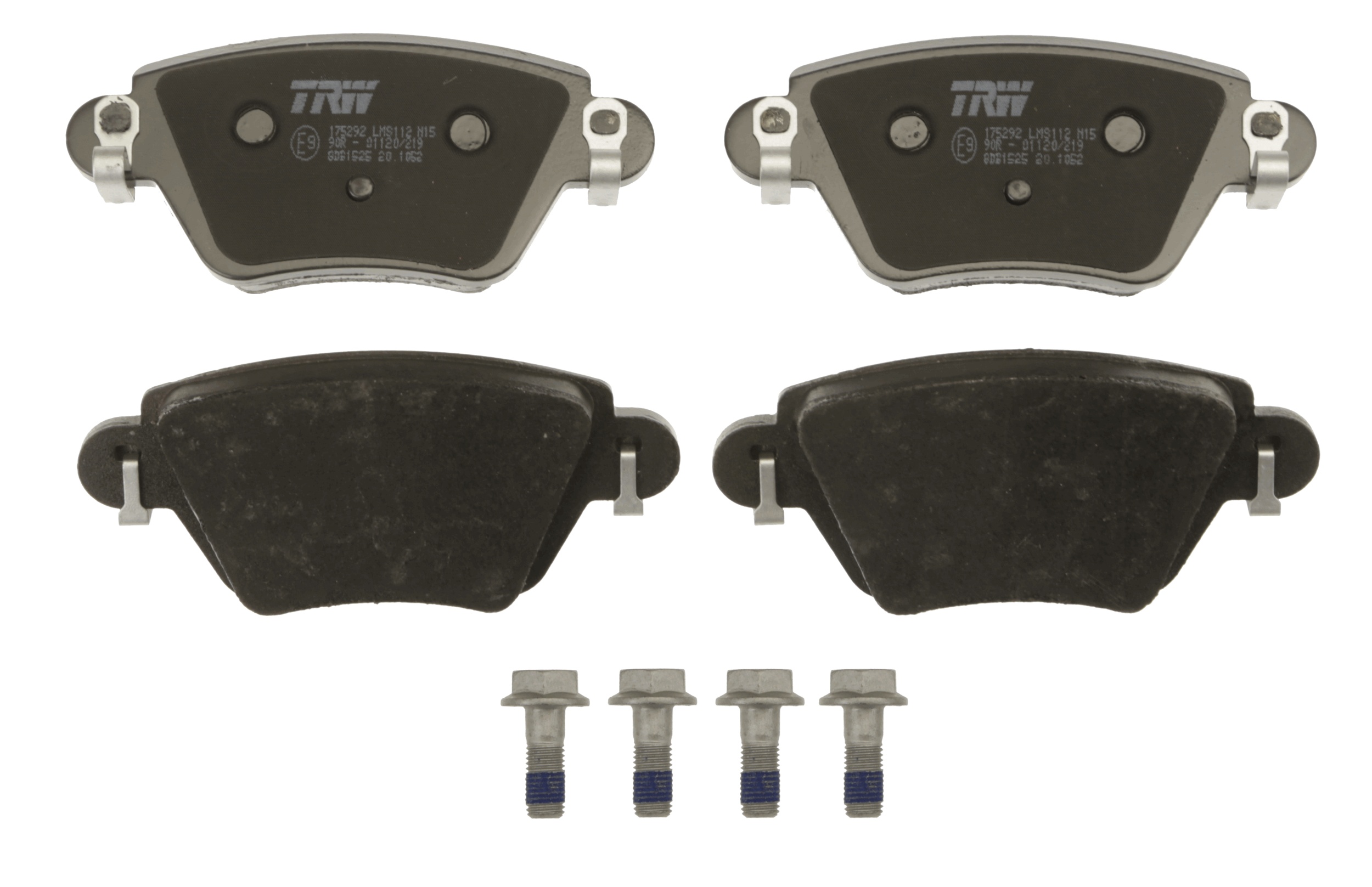 Brake Pad Set, disc brake - GDB1525 TRW