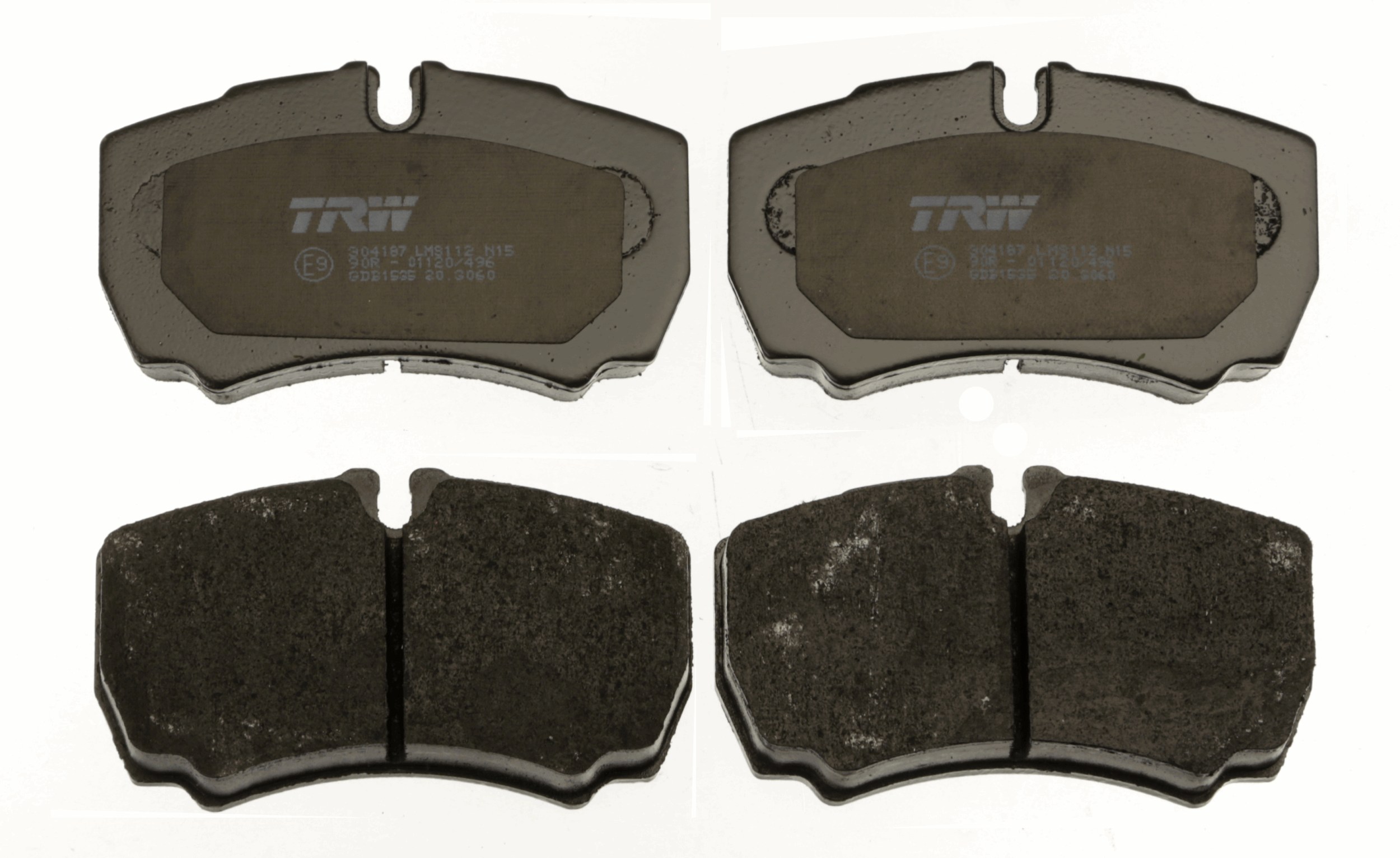 Brake Pad Set, disc brake - GDB1535 TRW