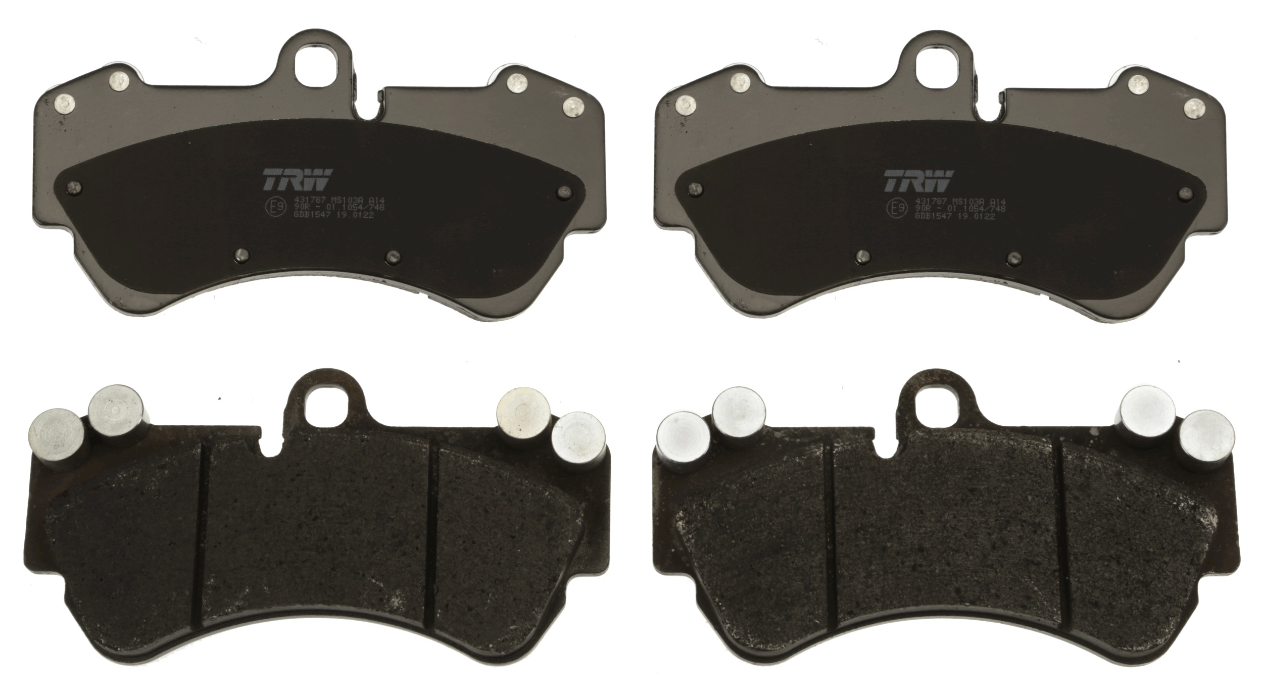 Brake Pad Set, disc brake - GDB1547 TRW