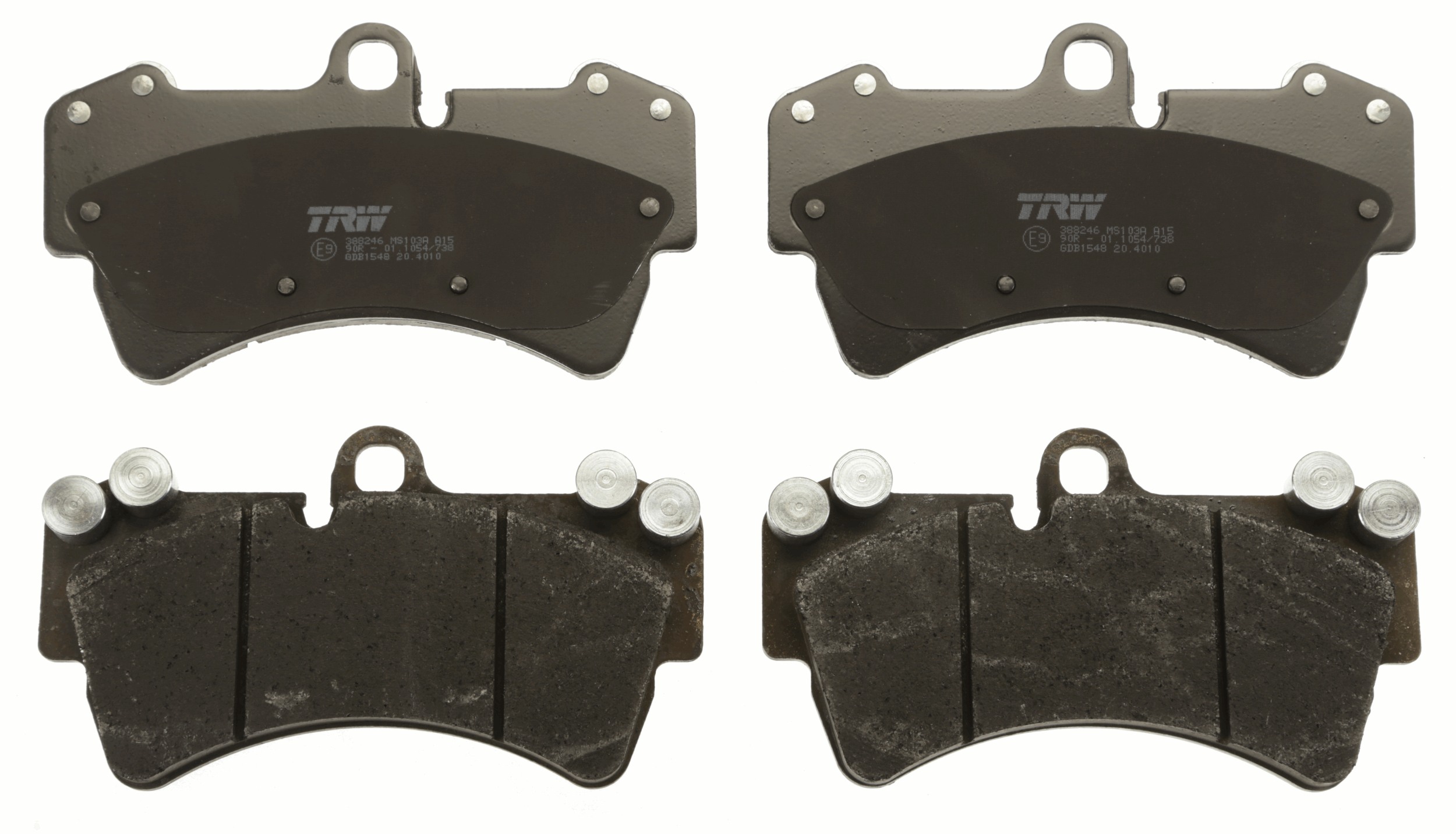 Brake Pad Set, disc brake - GDB1548 TRW