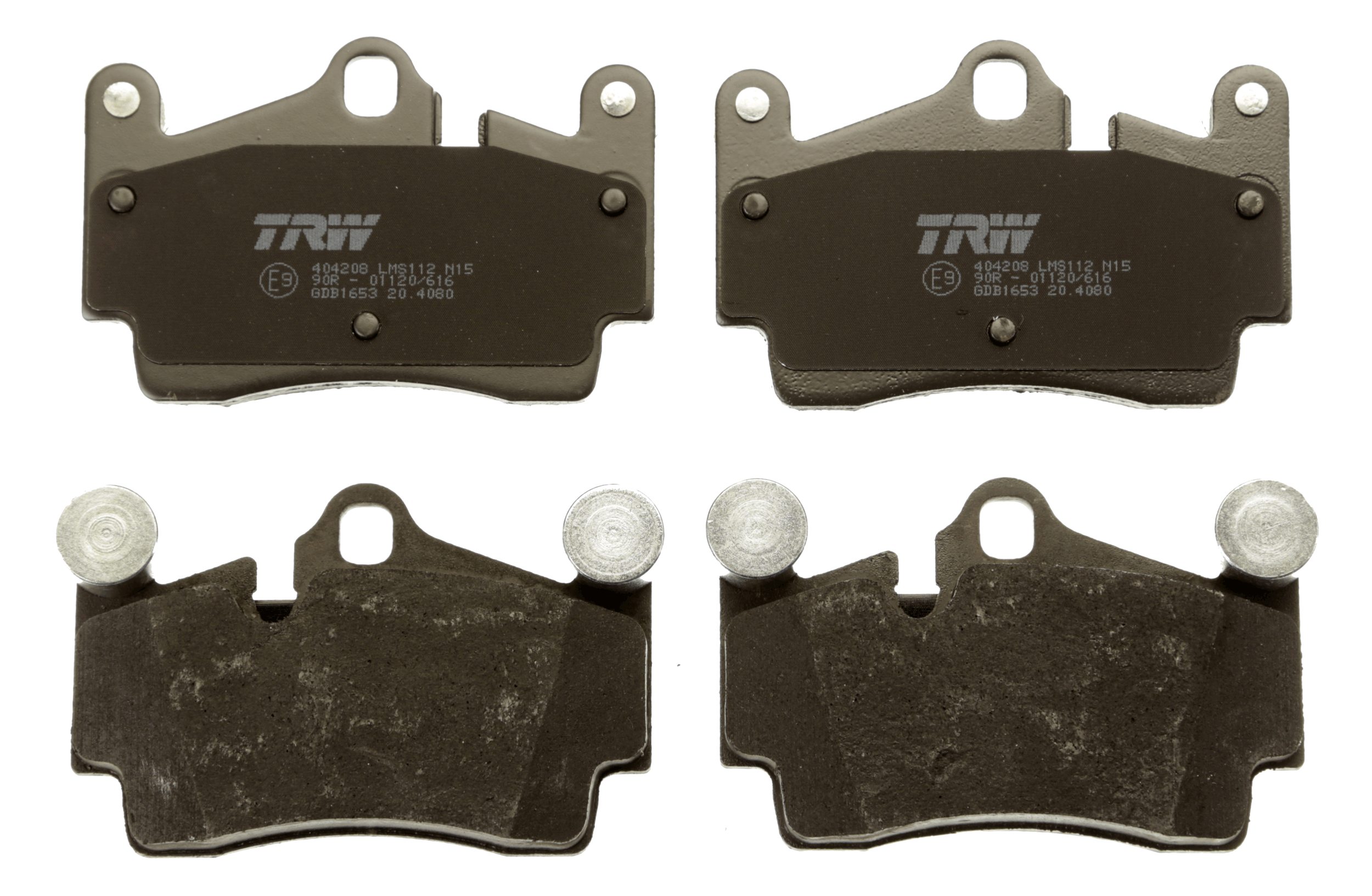 Brake Pad Set, disc brake - GDB1653 TRW