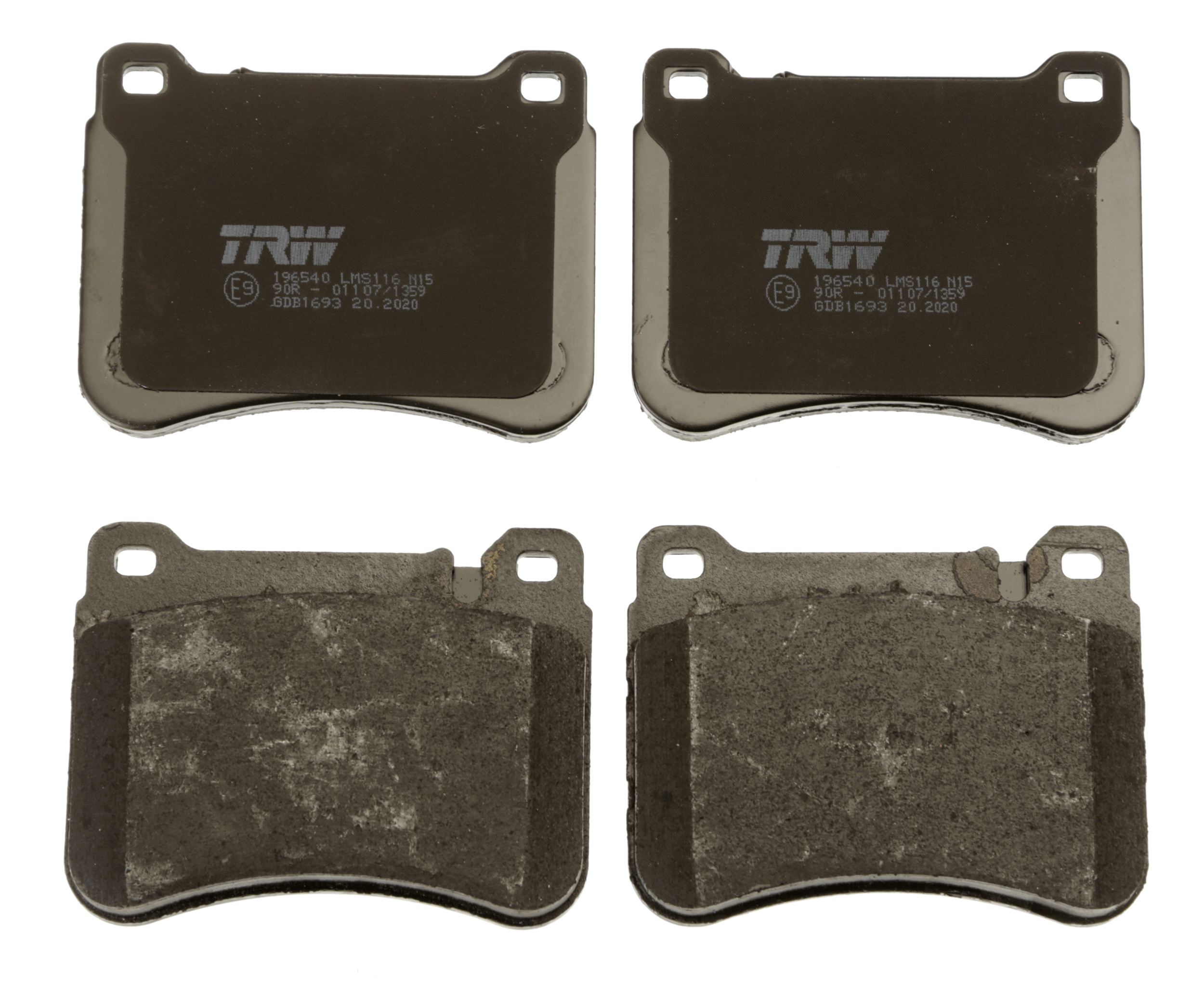 Brake Pad Set, disc brake - GDB1693 TRW