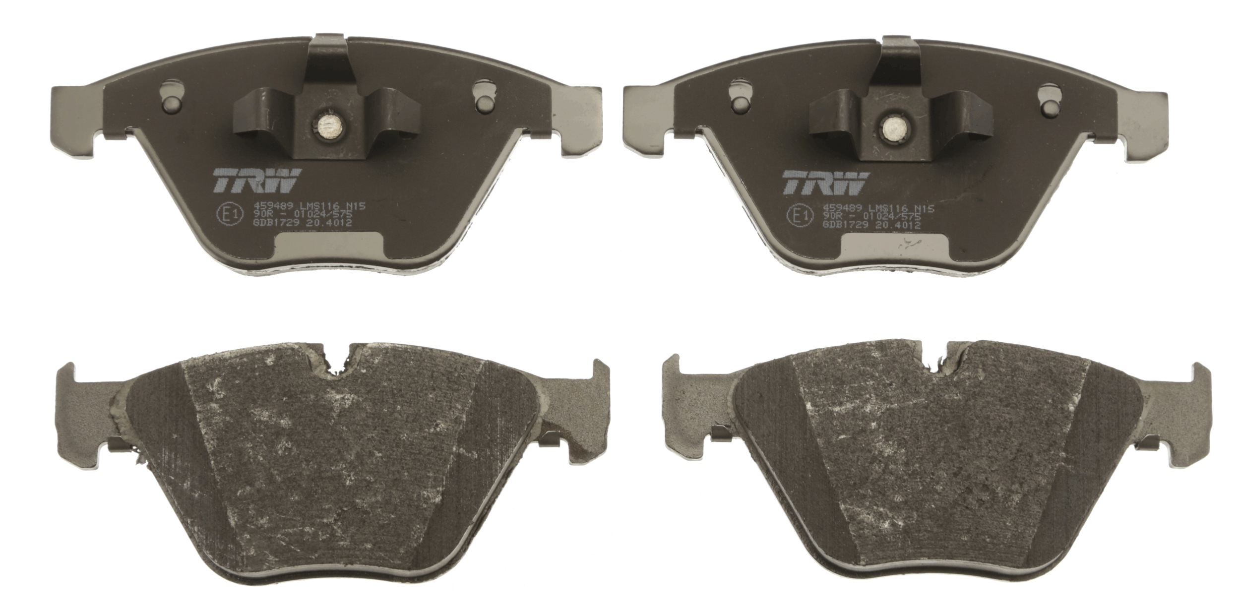 Brake Pad Set, disc brake - GDB1729 TRW