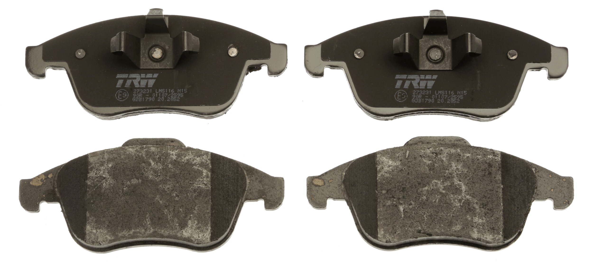 Brake Pad Set, disc brake - GDB1790 TRW