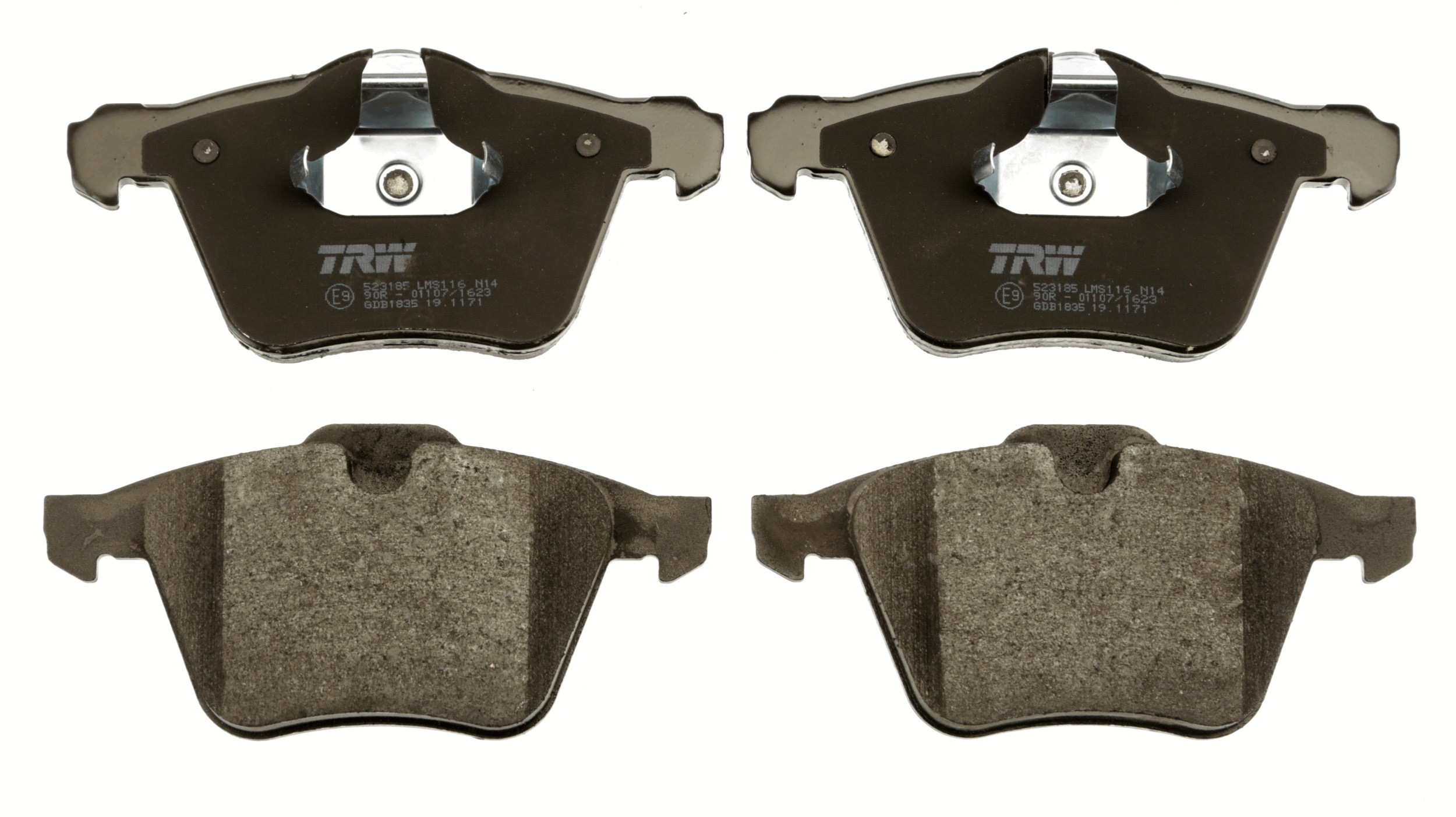 Brake Pad Set, disc brake - GDB1835 TRW