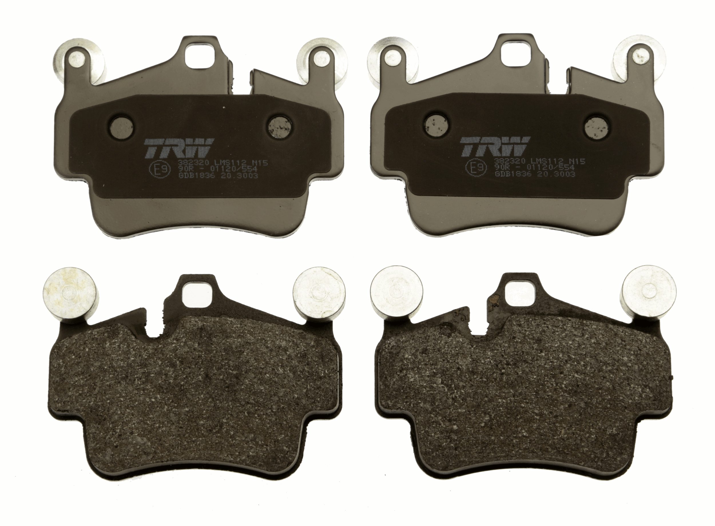 Brake Pad Set, disc brake - GDB1836 TRW