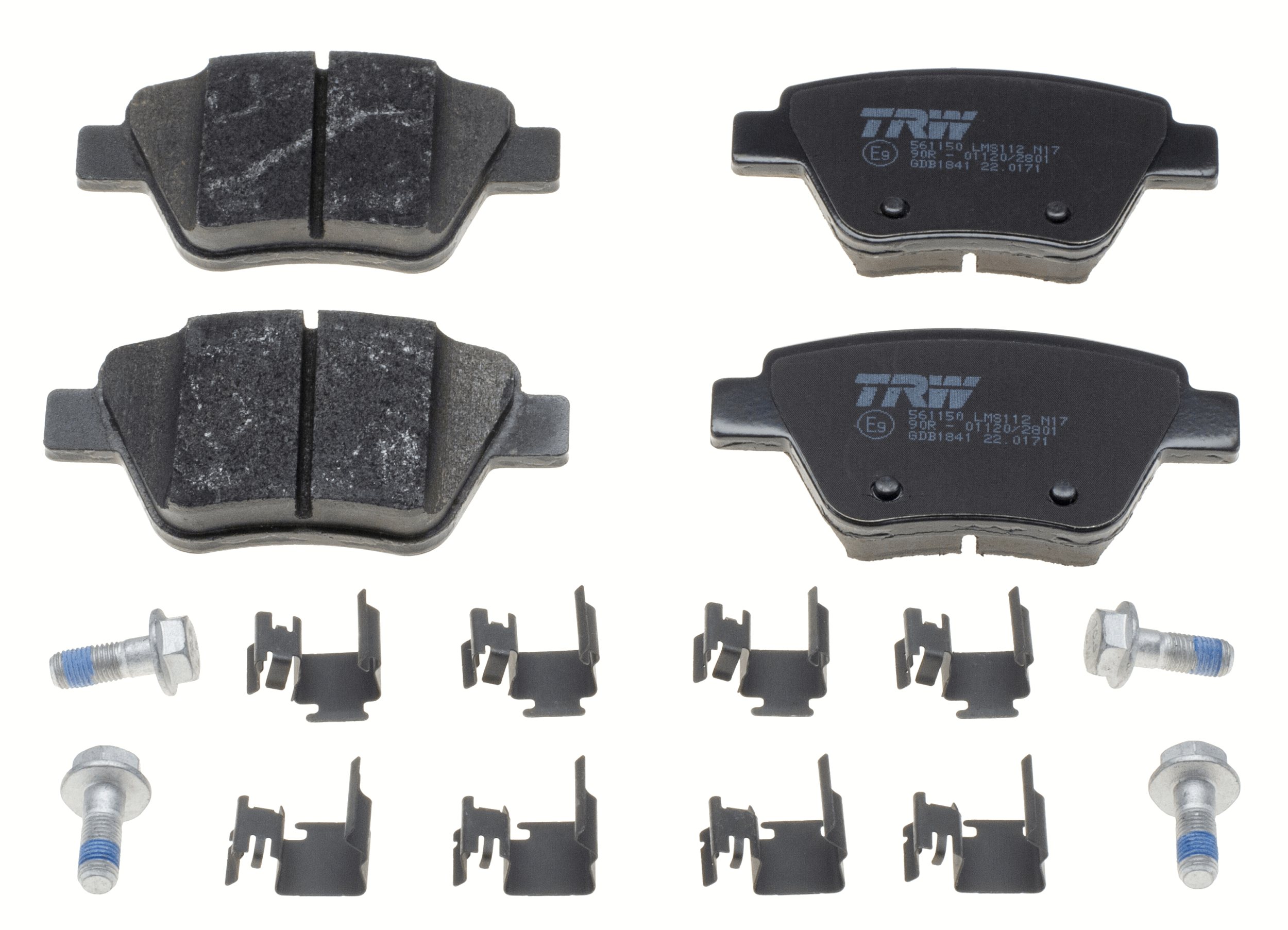 Brake Pad Set, disc brake - GDB1841 TRW