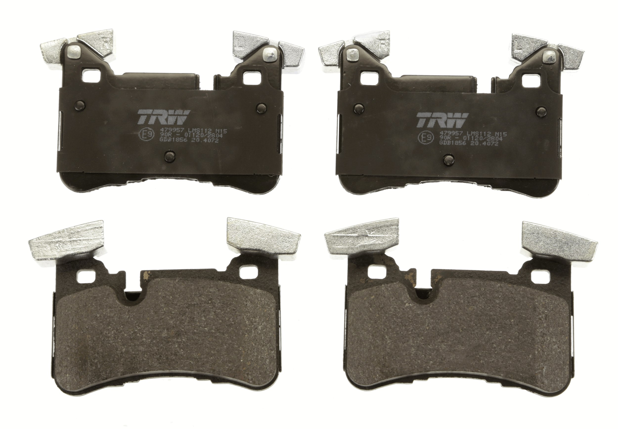 Brake Pad Set, disc brake - GDB1856 TRW