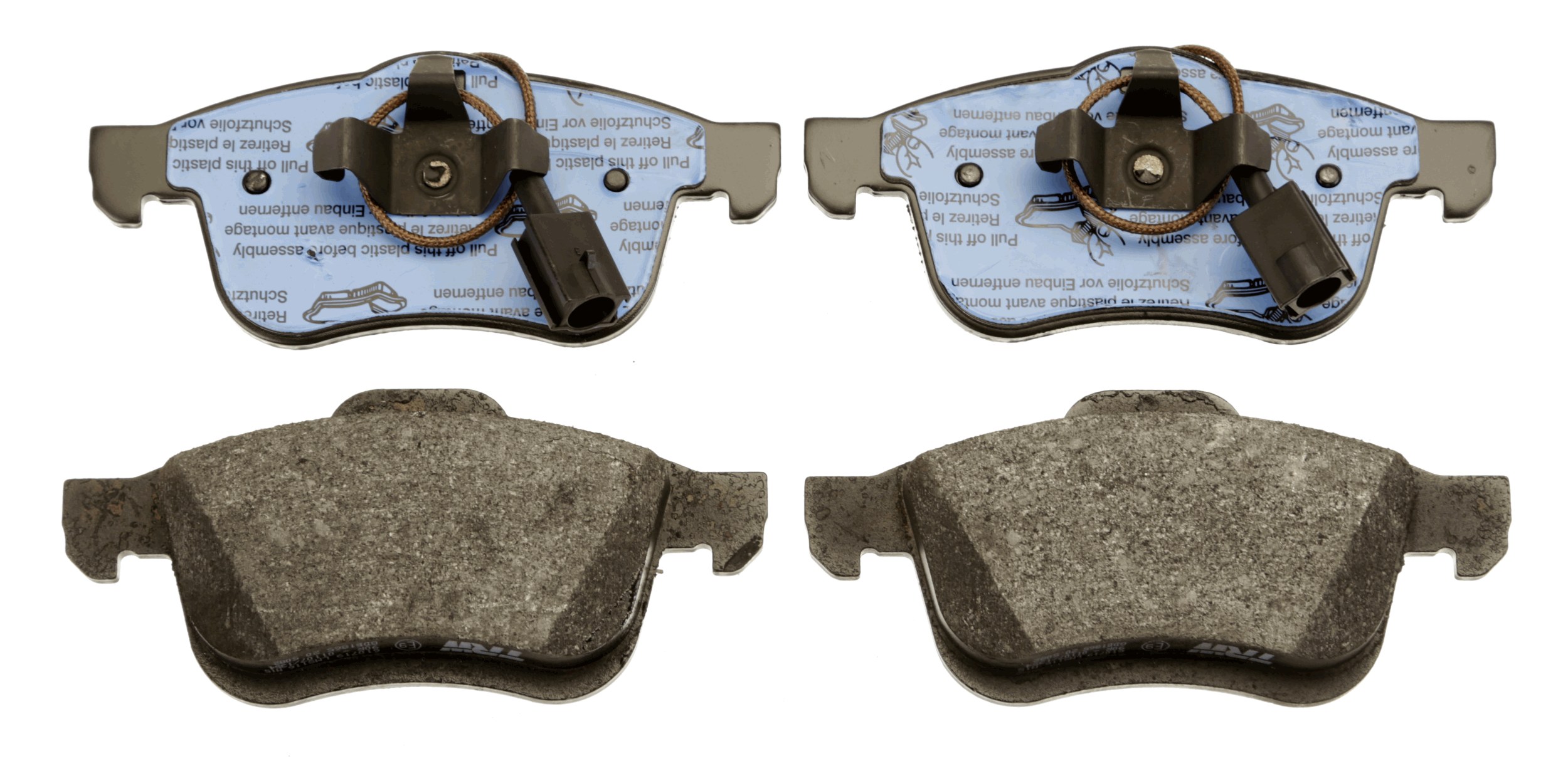 Brake Pad Set, disc brake - GDB1865 TRW