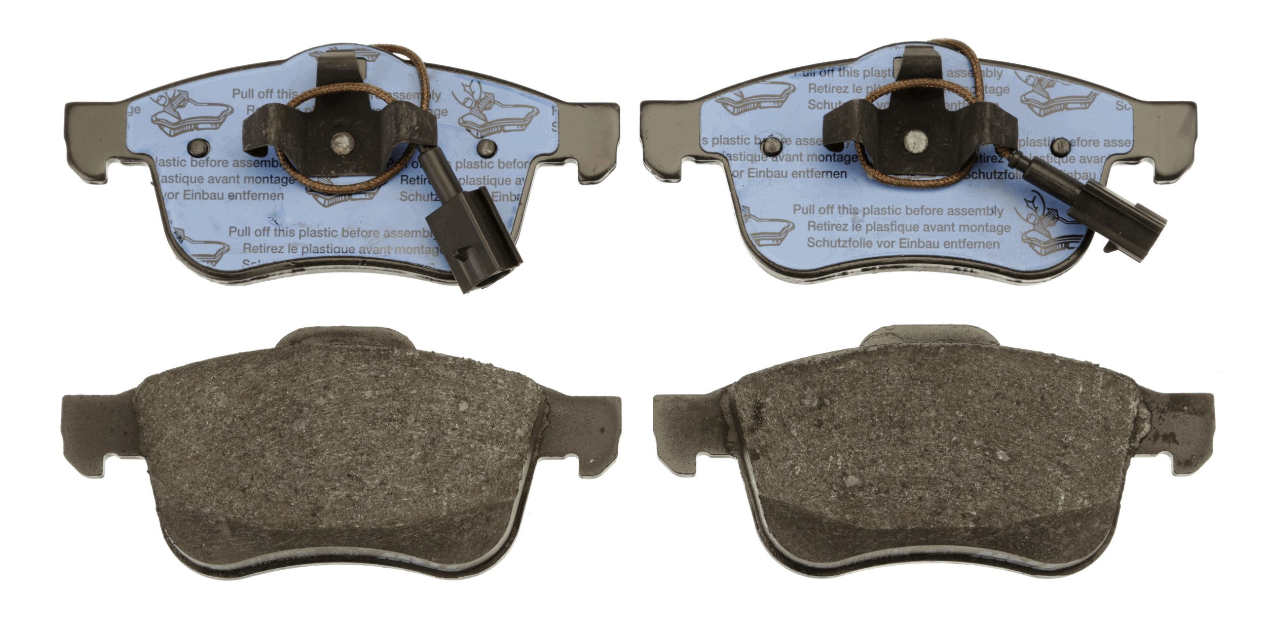 Brake Pad Set, disc brake - GDB1880 TRW