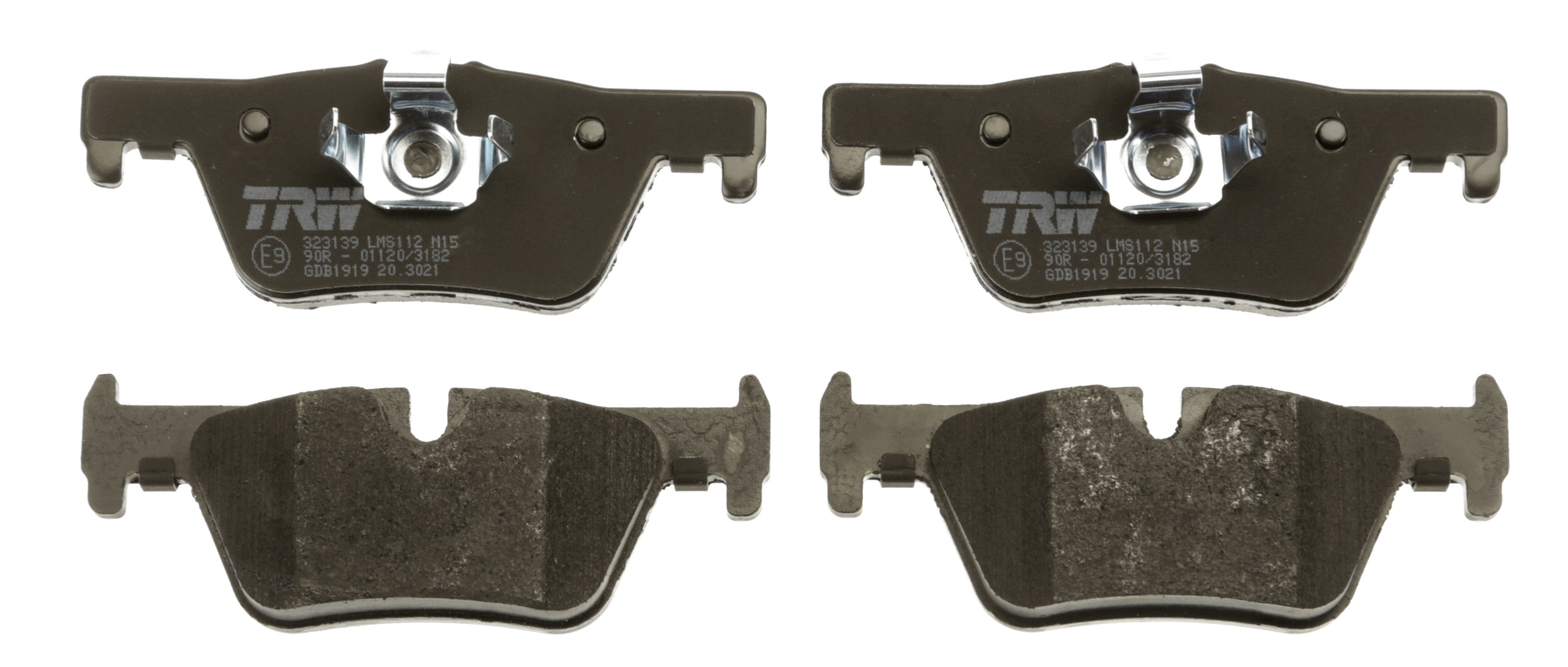 Brake Pad Set, disc brake - GDB1919 TRW