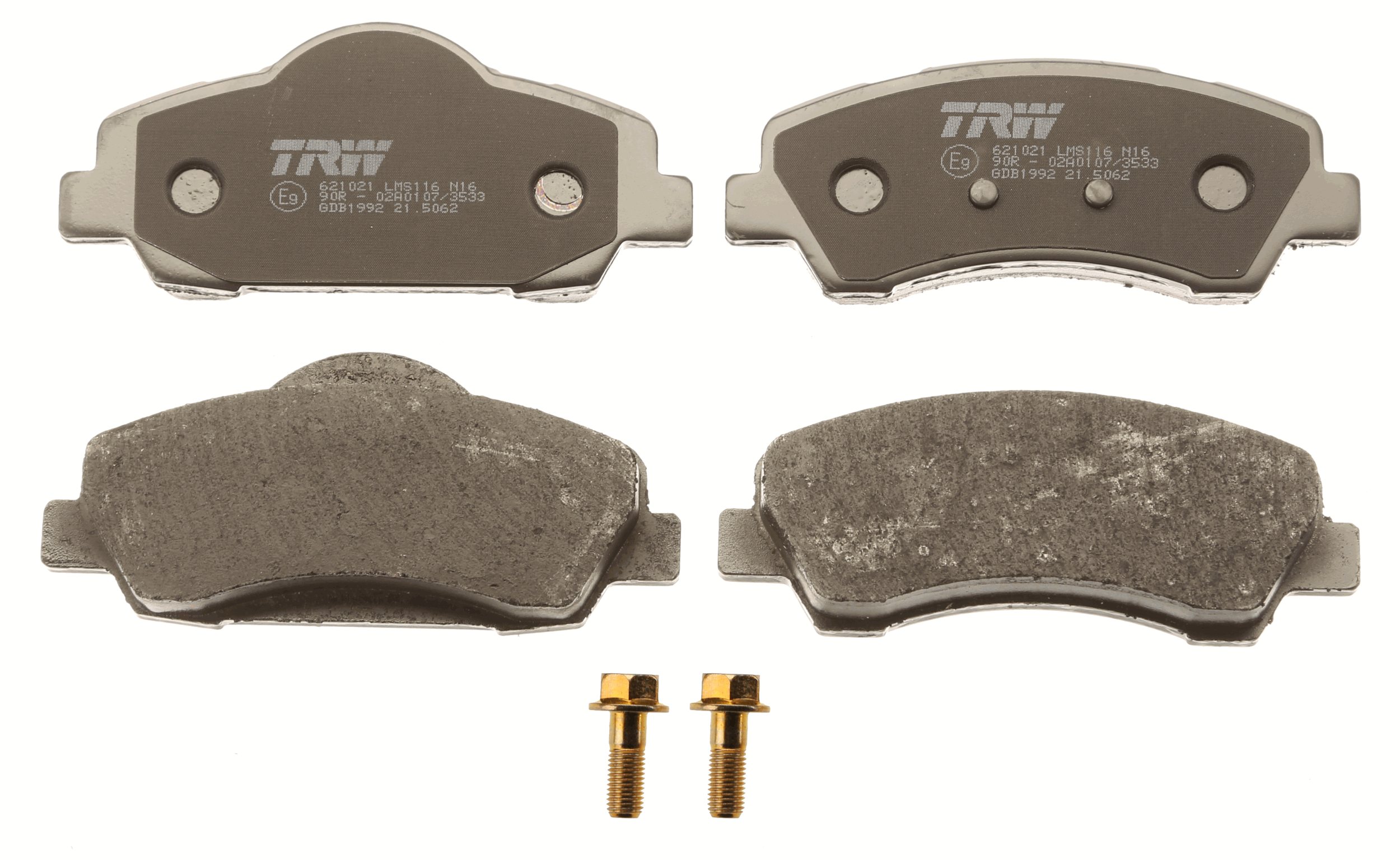Brake Pad Set, disc brake - GDB1992 TRW