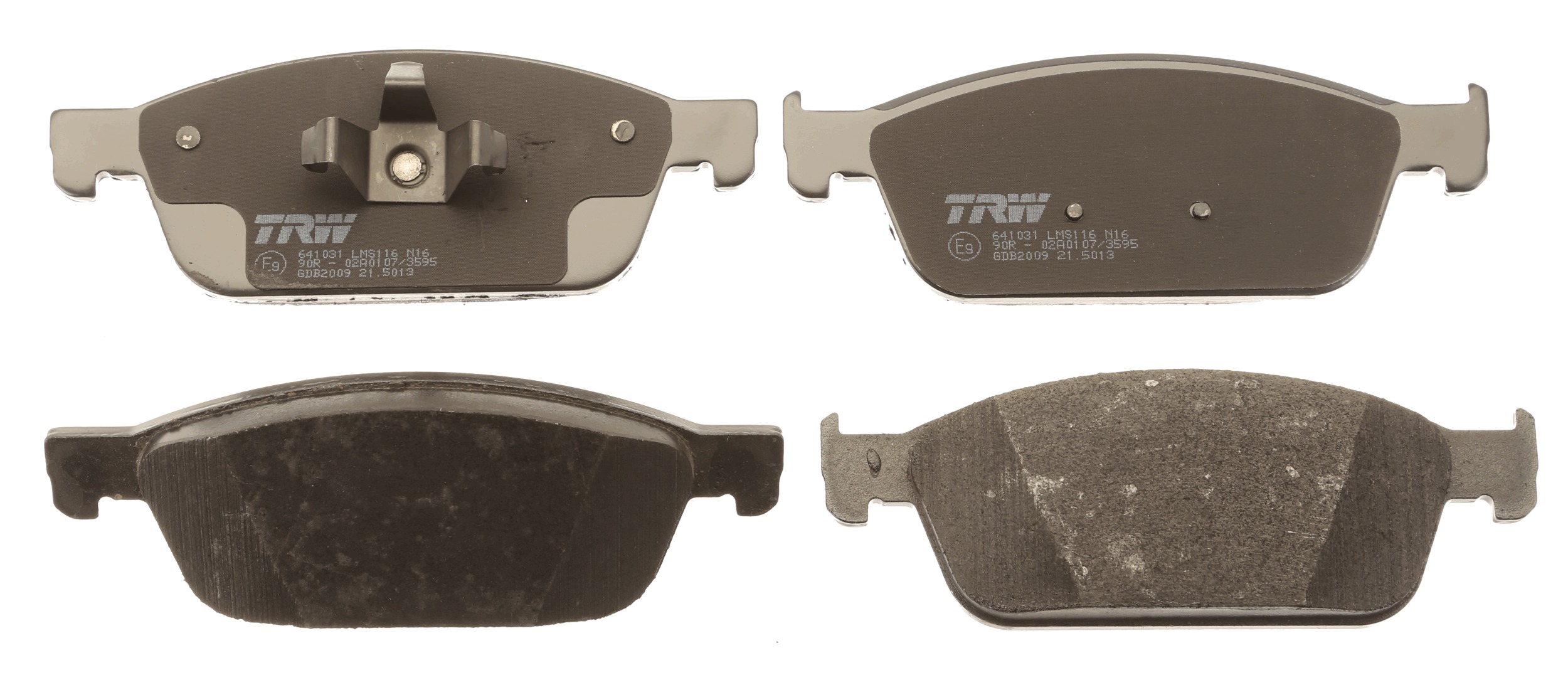 Brake Pad Set, disc brake - GDB2009 TRW
