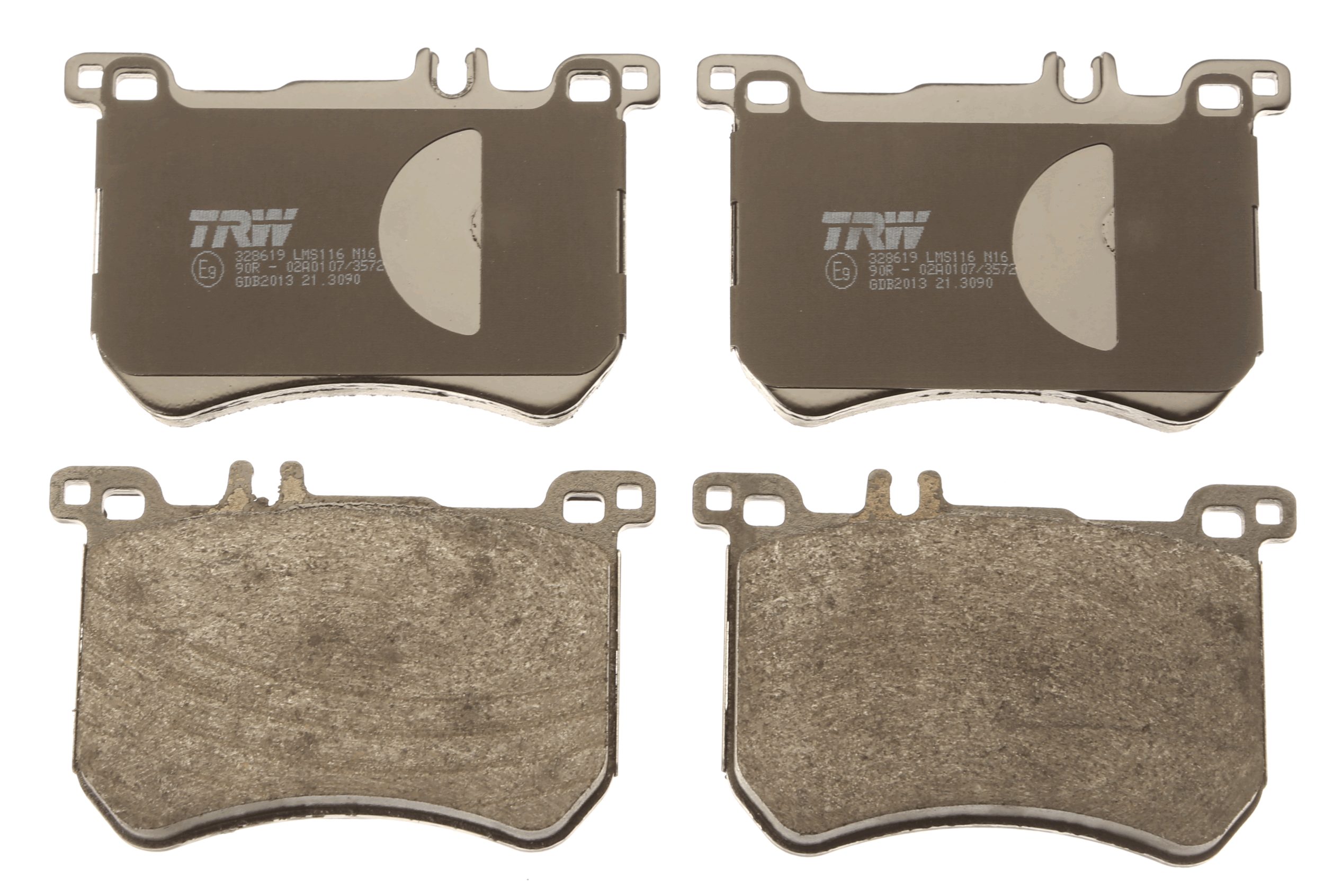 Brake Pad Set, disc brake - GDB2013 TRW