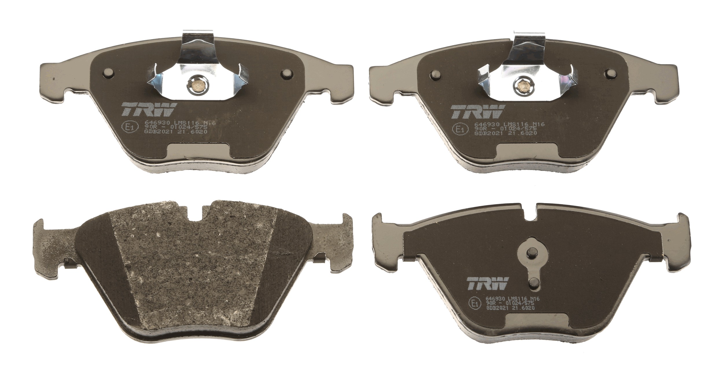 Brake Pad Set, disc brake - GDB2021 TRW