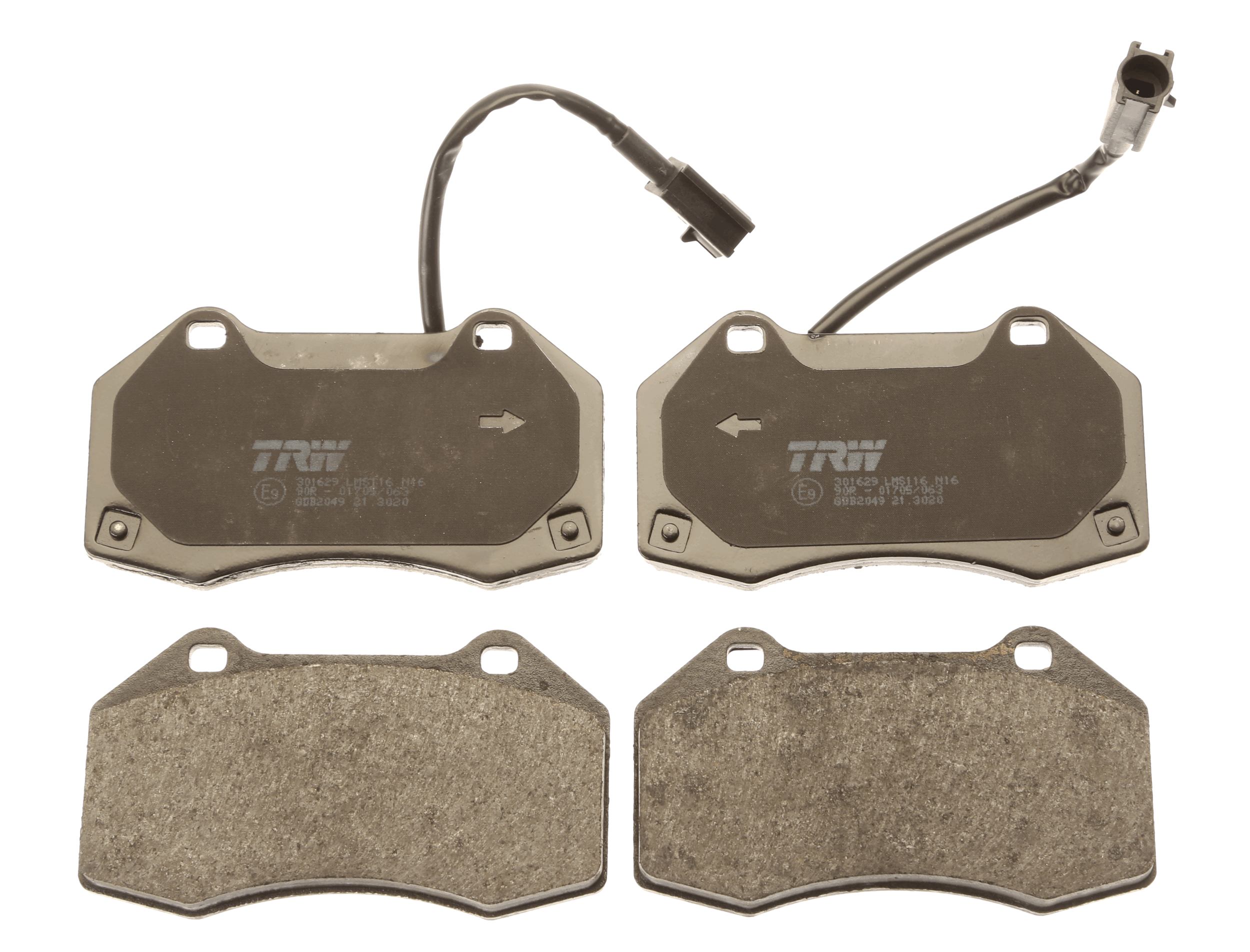 Brake Pad Set, disc brake - GDB2049 TRW