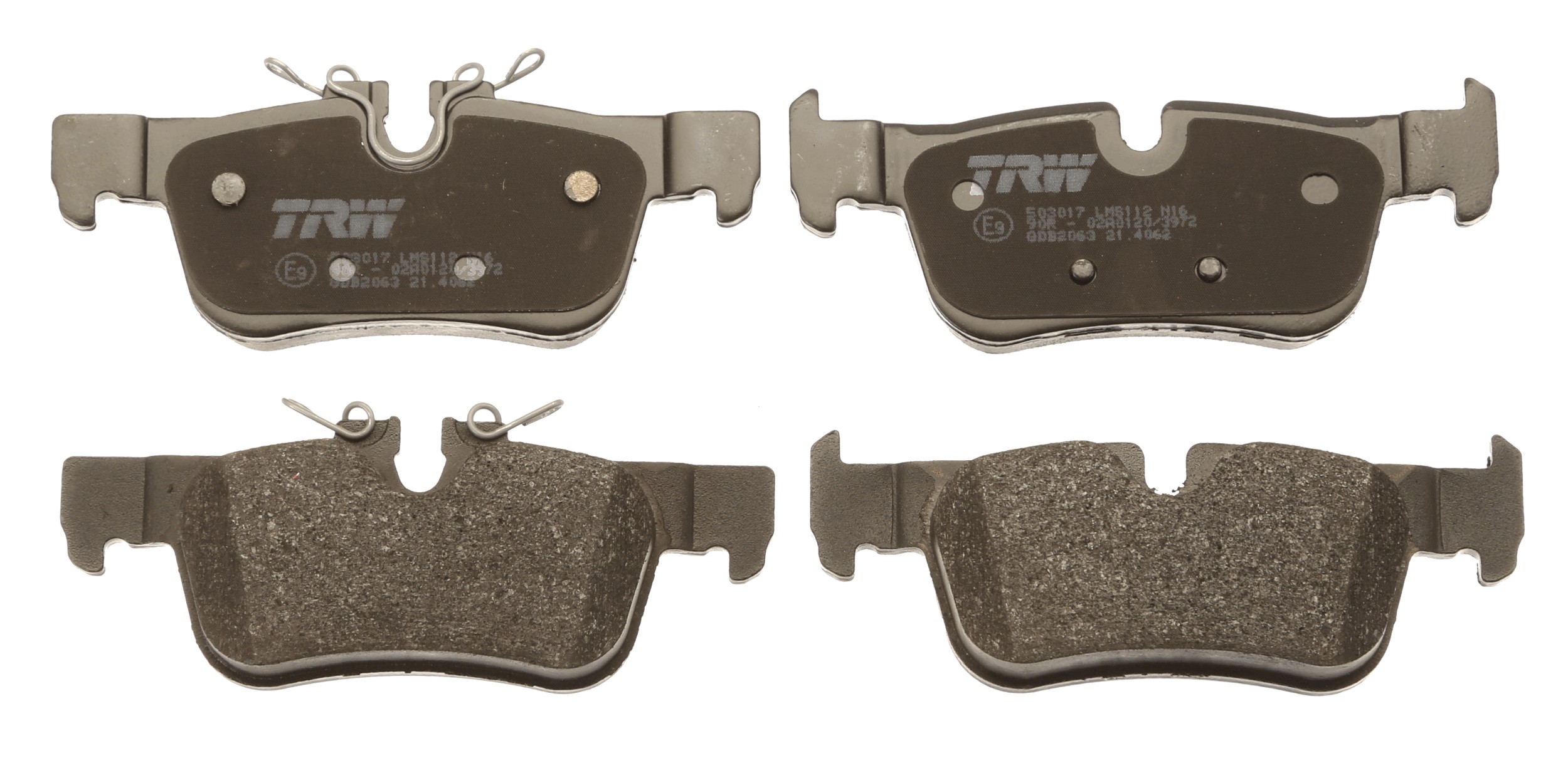 Brake Pad Set, disc brake - GDB2063 TRW