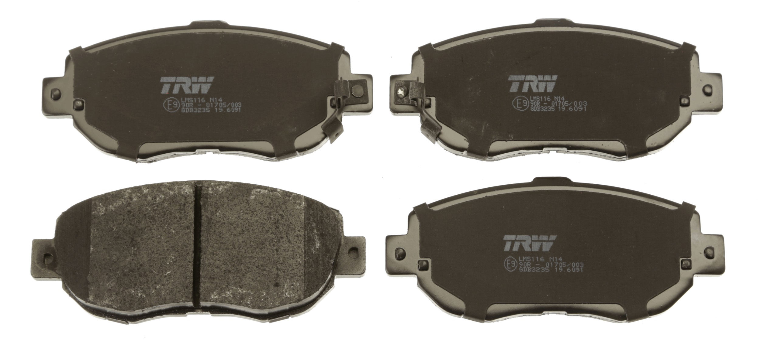 Brake Pad Set, disc brake - GDB3235 TRW