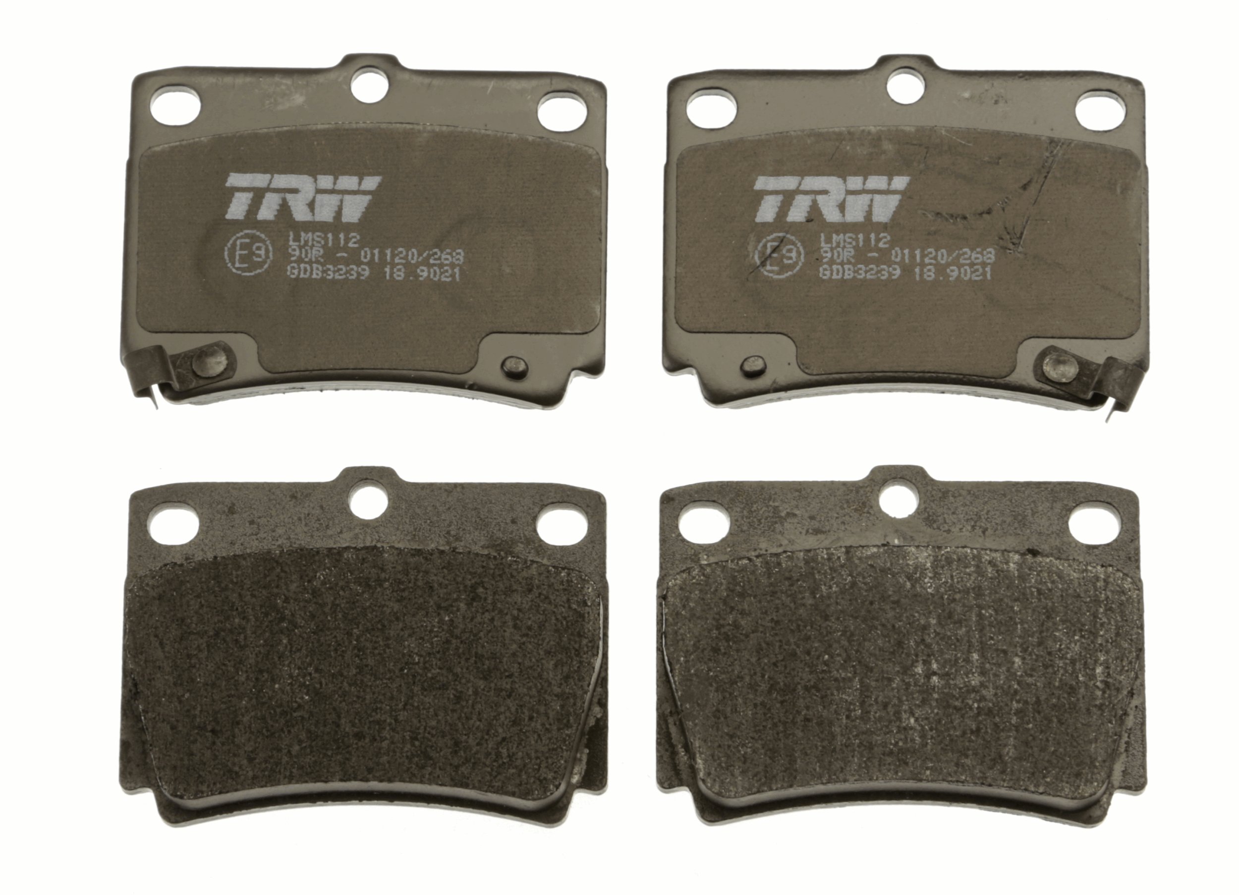 Brake Pad Set, disc brake - GDB3239 TRW