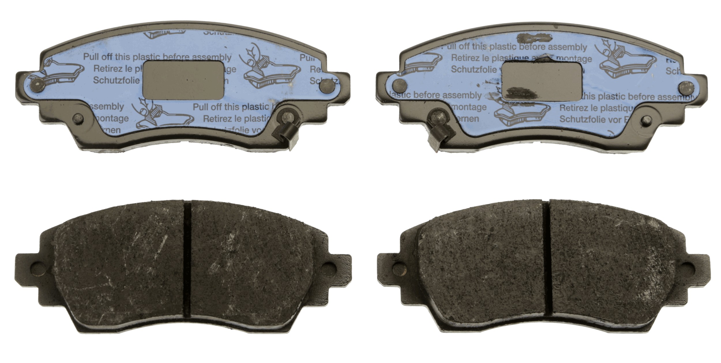 Brake Pad Set, disc brake - GDB3333 TRW