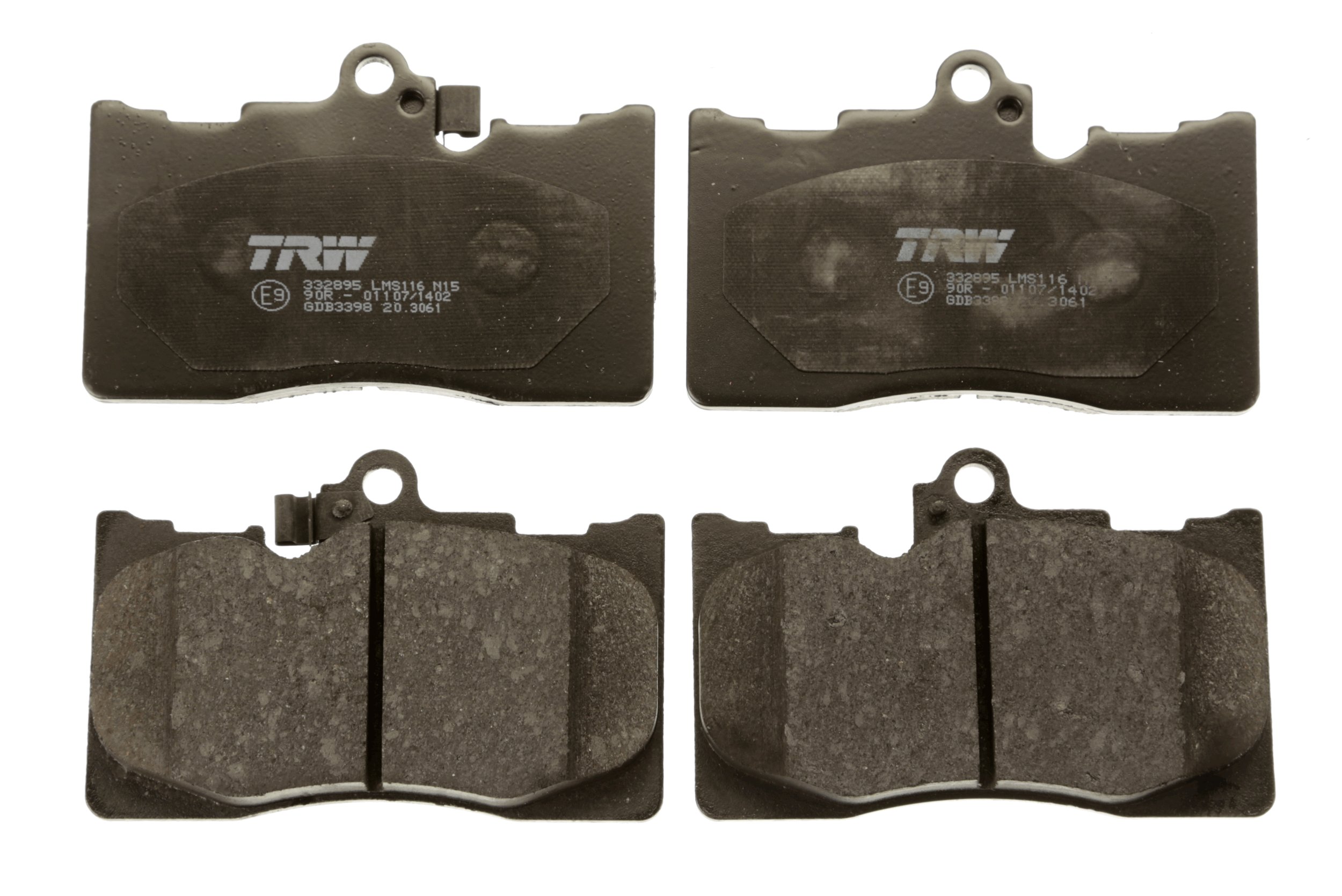 Brake Pad Set, disc brake - GDB3398 TRW