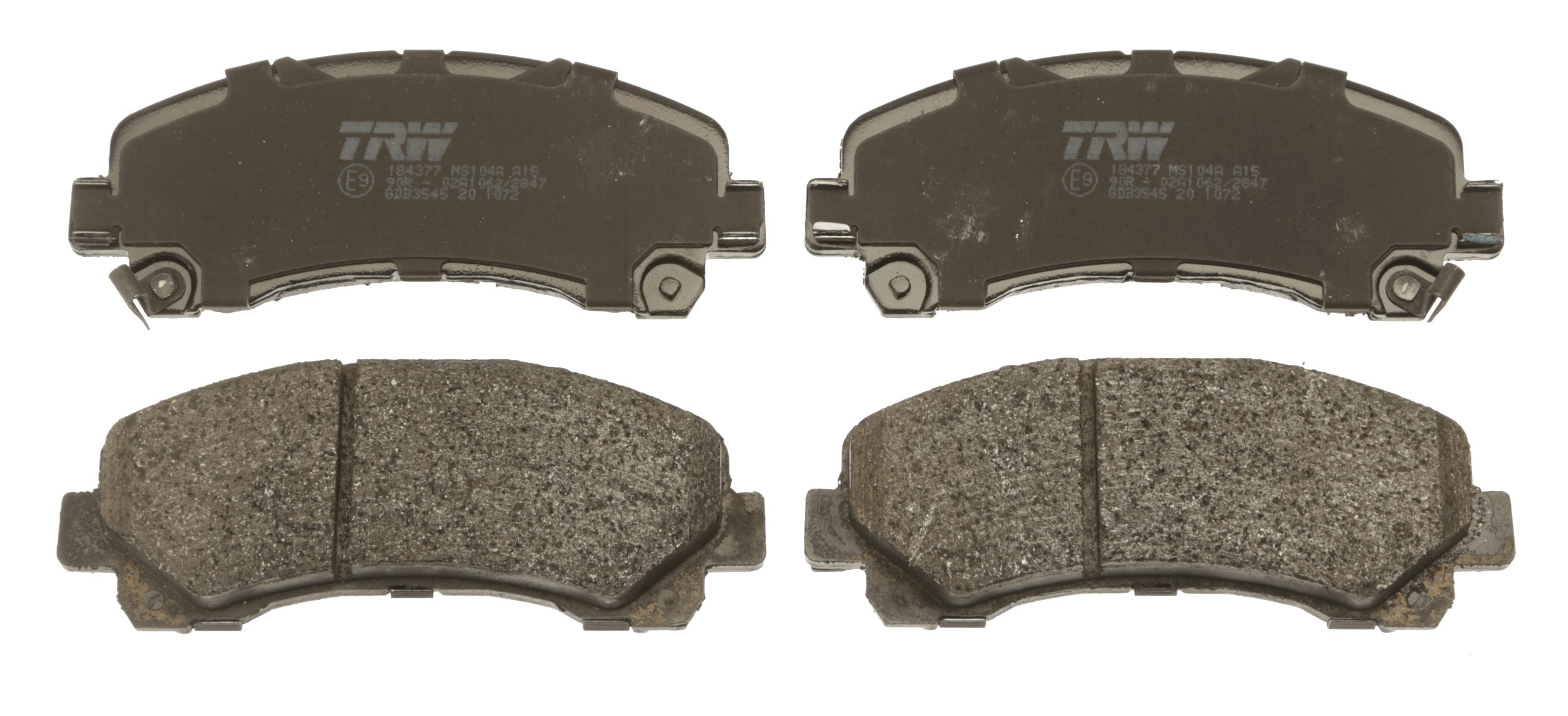 Brake Pad Set, disc brake - GDB3545 TRW