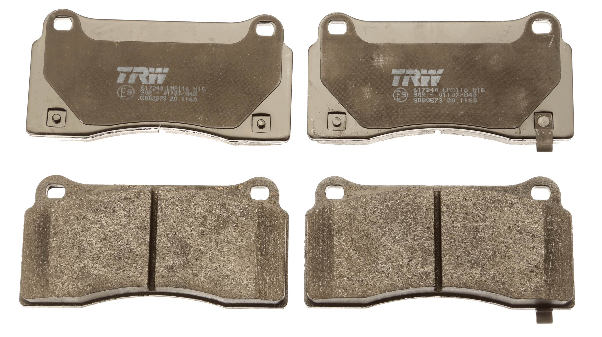 Brake Pad Set, disc brake - GDB3573 TRW