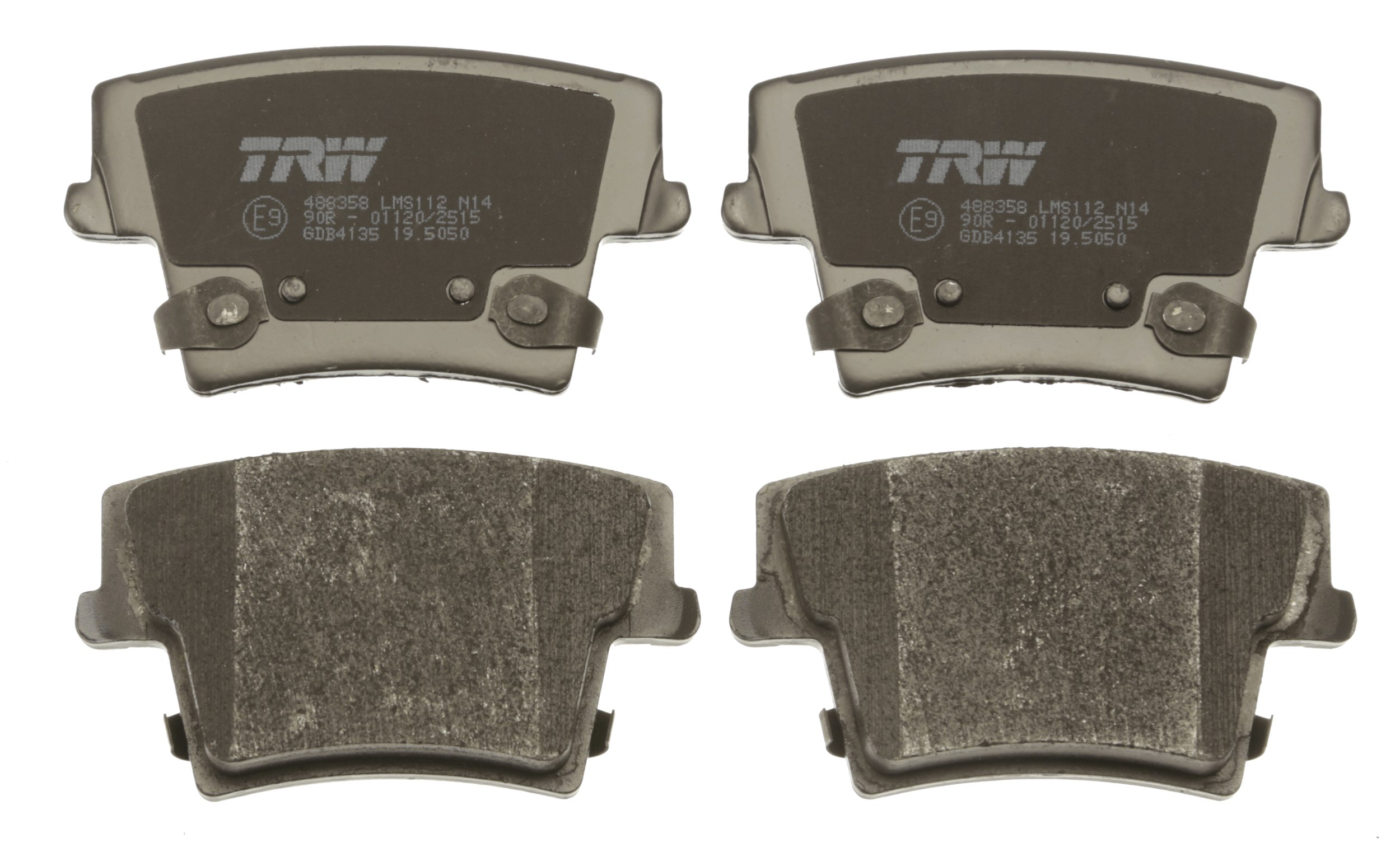 Brake Pad Set, disc brake - GDB4135 TRW