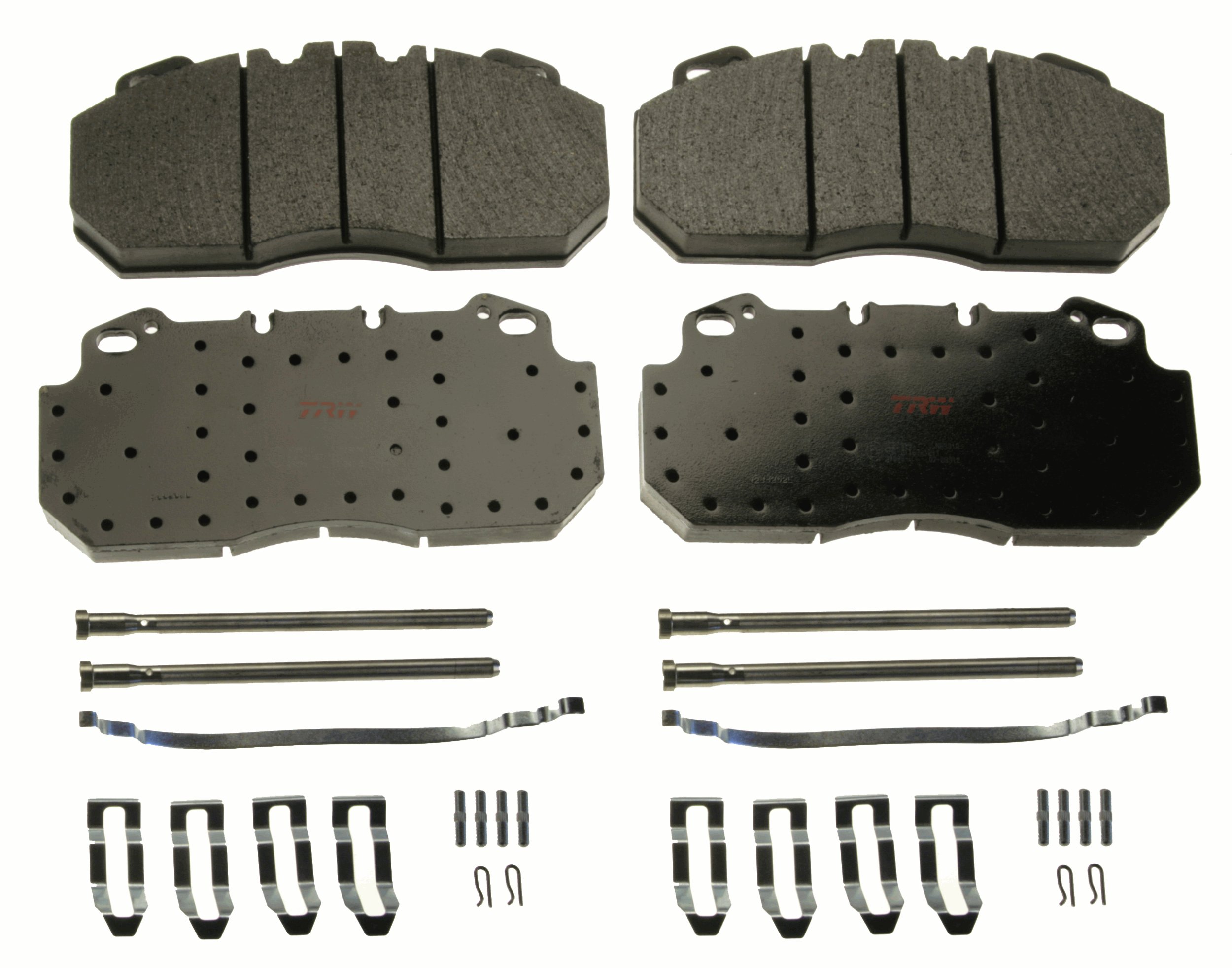Brake Pad Set, disc brake - GDB5019 TRW
