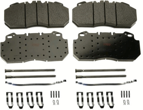 Brake Pad Set, disc brake - GDB5019 TRW