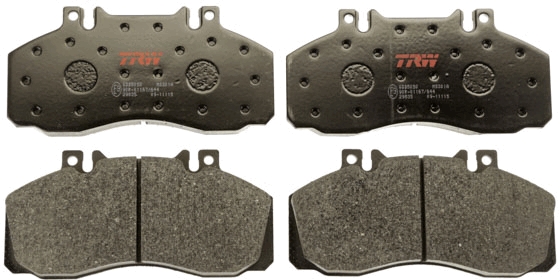 Brake Pad Set, disc brake - GDB5050 TRW