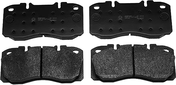 Brake Pad Set, disc brake - GDB5068 TRW