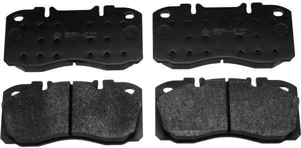 Brake Pad Set, disc brake - GDB5068 TRW